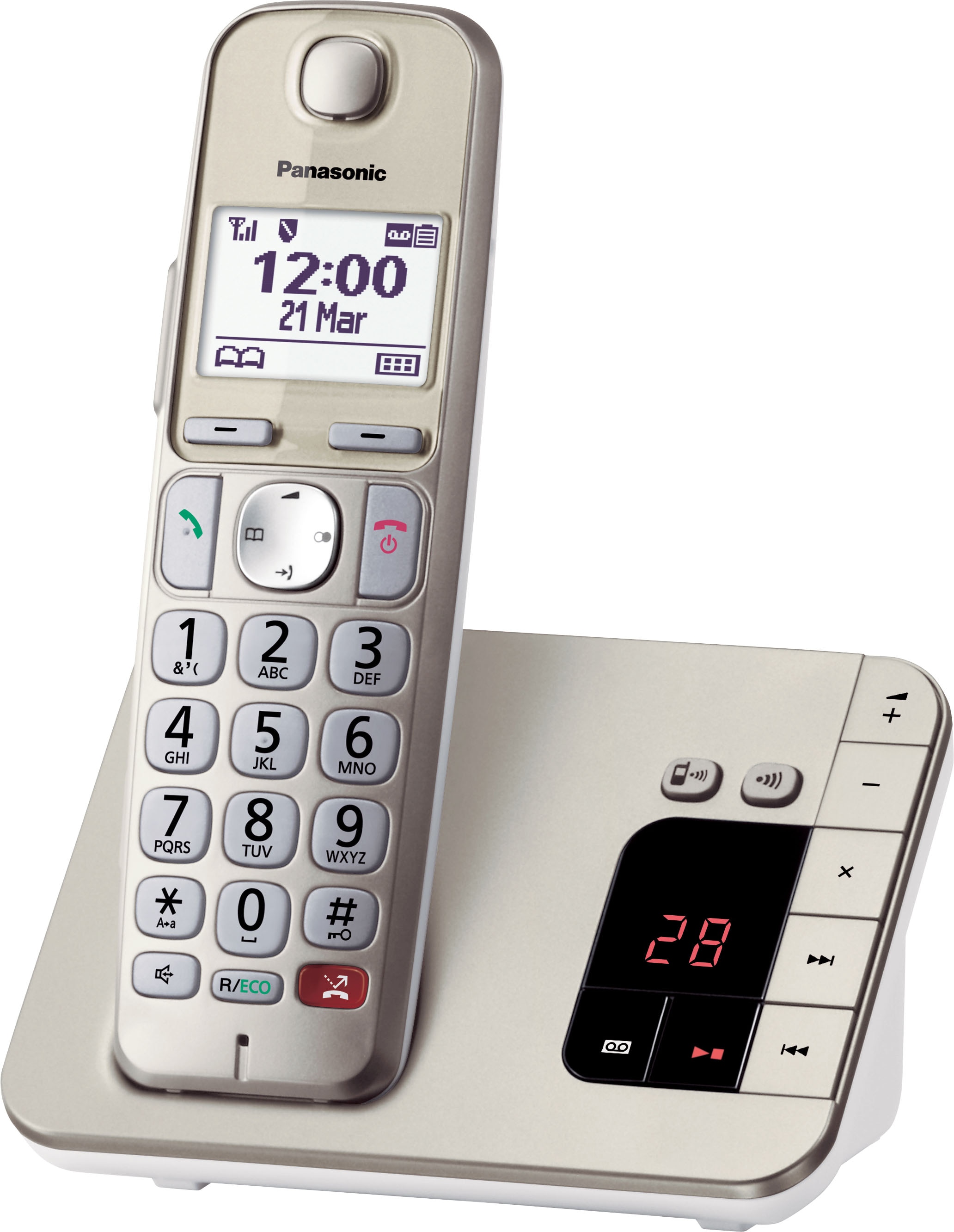 Panasonic DECT-Telefon »KX-TG260GN«, (Mobilteile: 1)