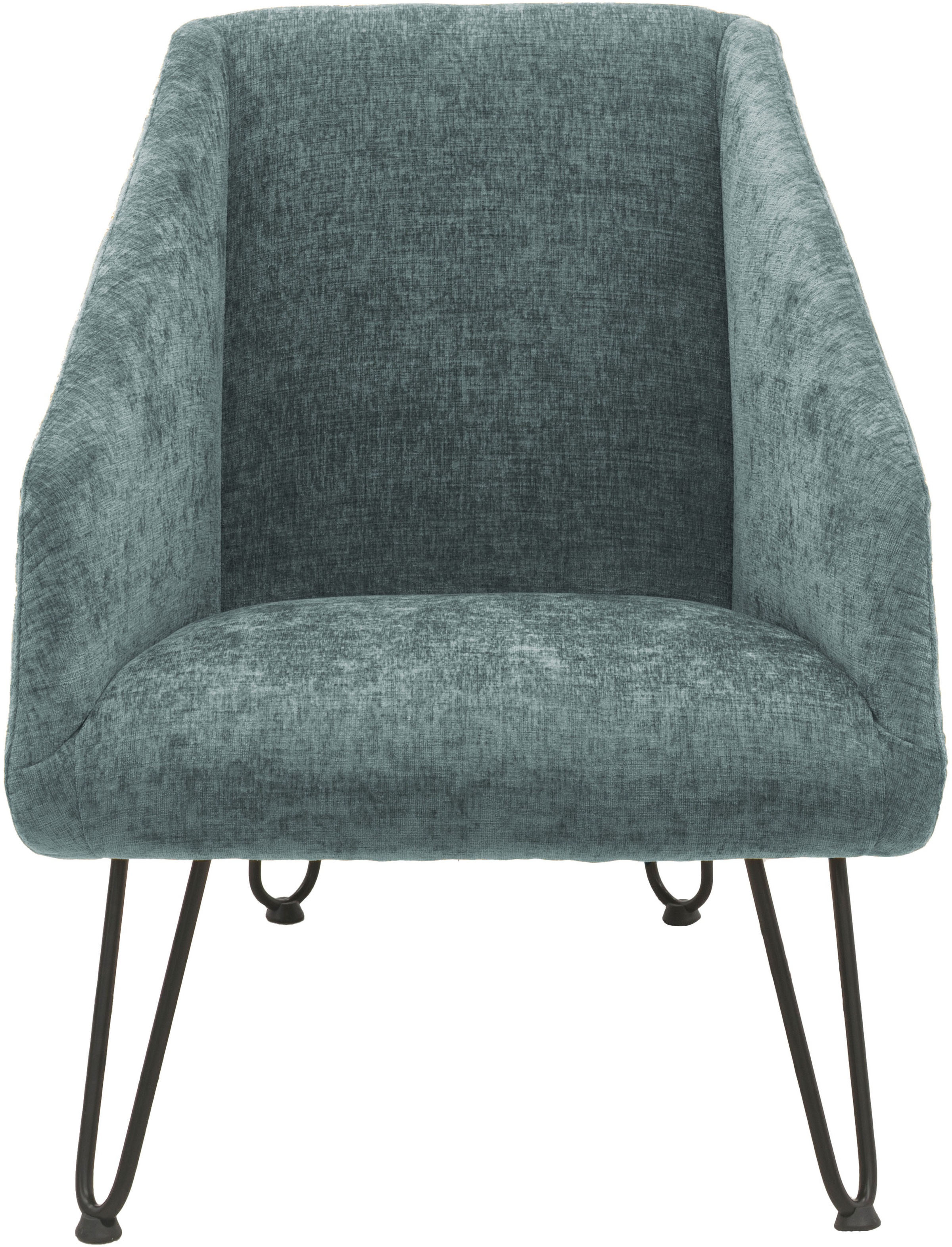 DOMO collection Sessel »Delft Loungesessel, Hairpin Legs, Retro, Metallbein günstig online kaufen