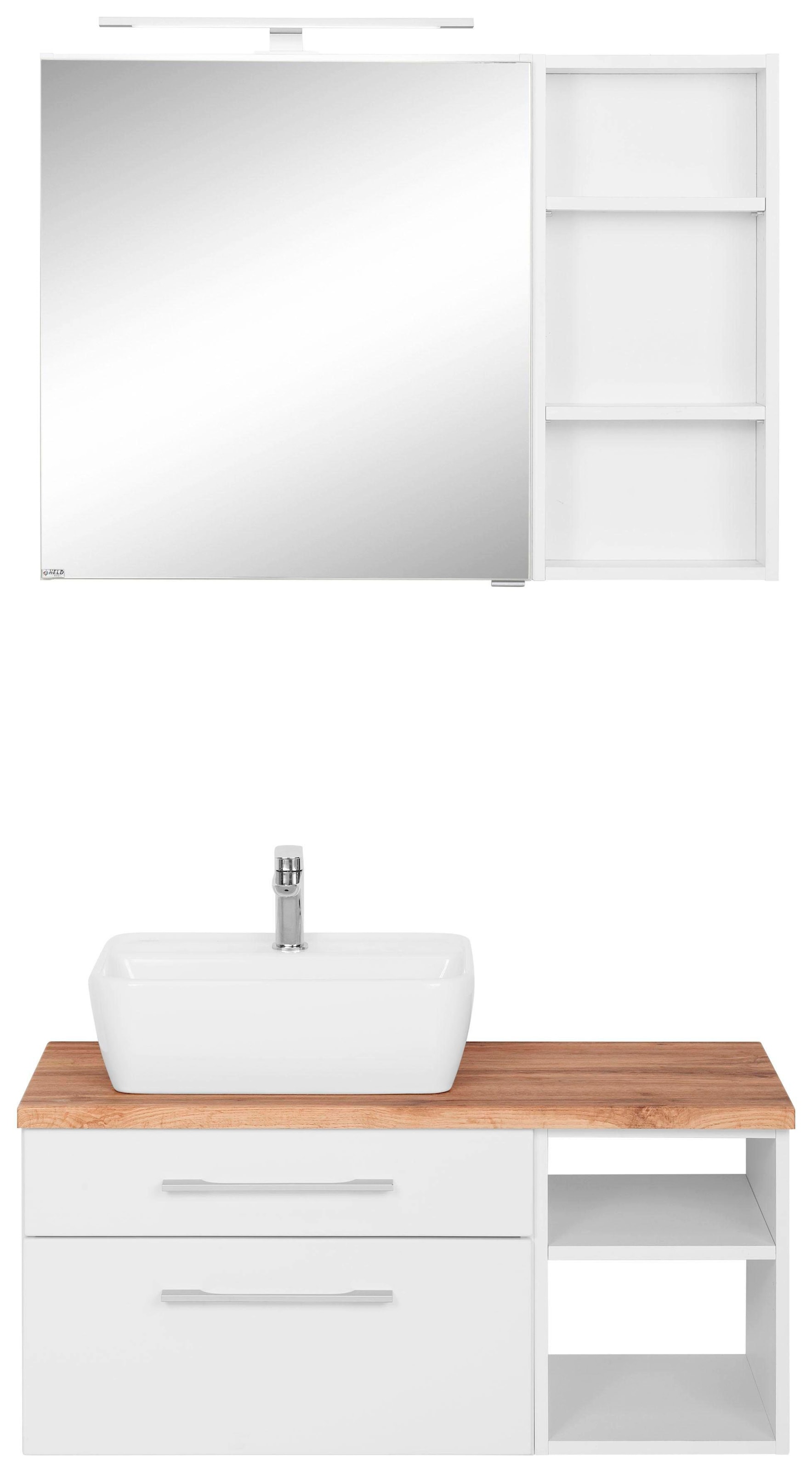 welltime Badmöbel-Set »Davos« 3 Stk. tlg. günstig online kaufen