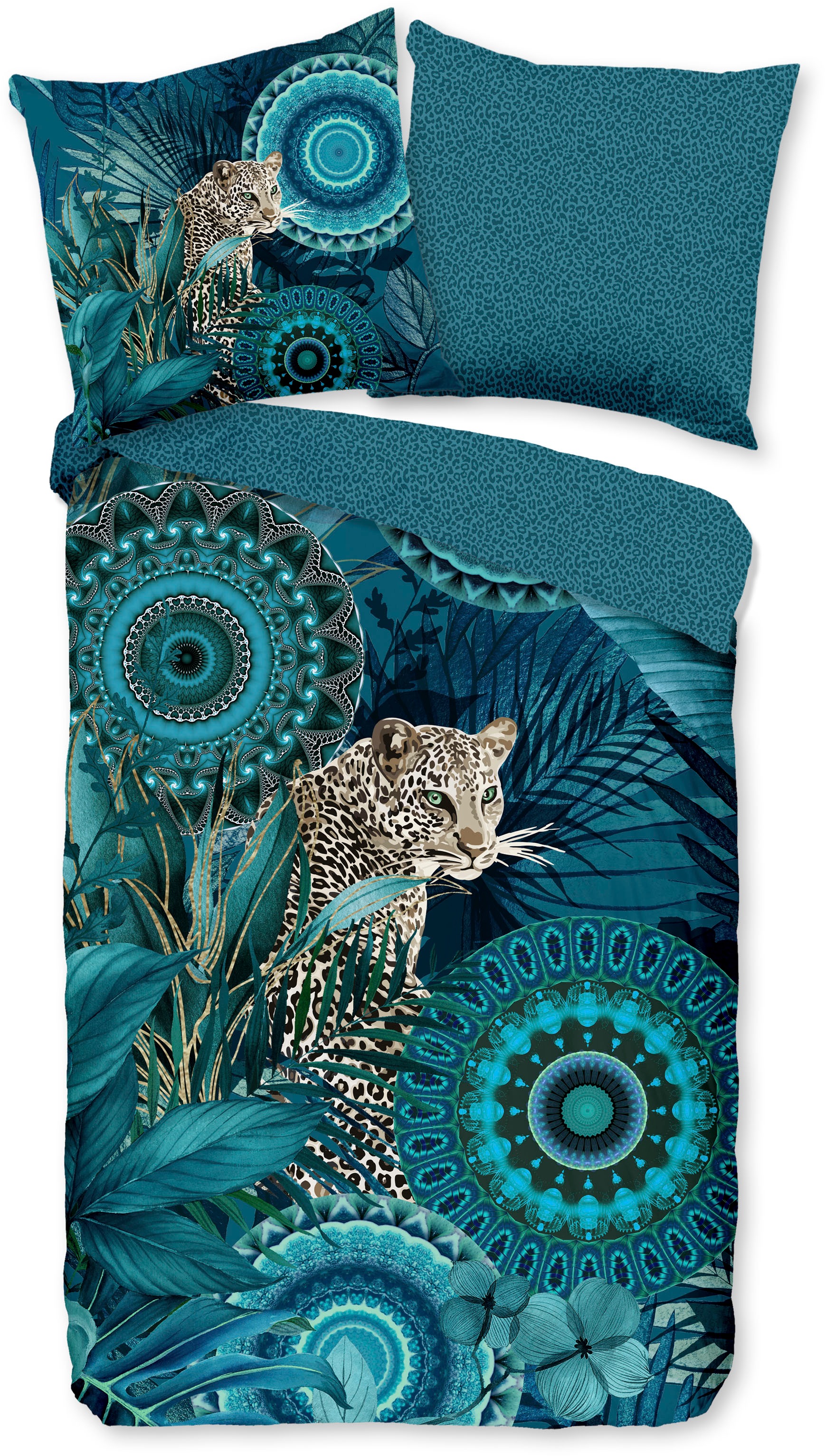 hip Wendebettwäsche »Alvise« 2 Stk. tlg. Biber, 135x200, Warm, Weich, Wende günstig online kaufen