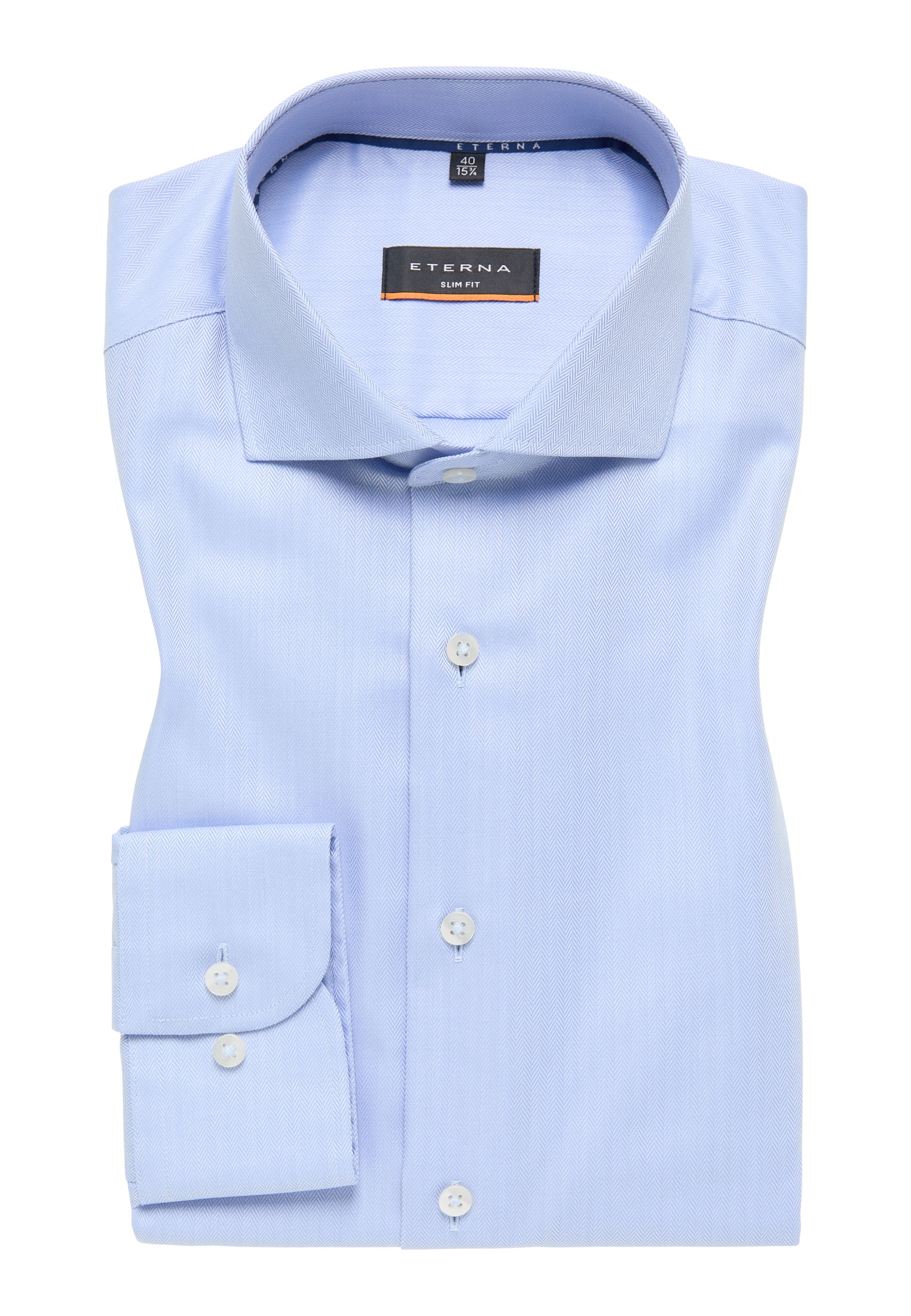 Eterna Langarmhemd »SLIM FIT« NON IRON (bügelfrei)