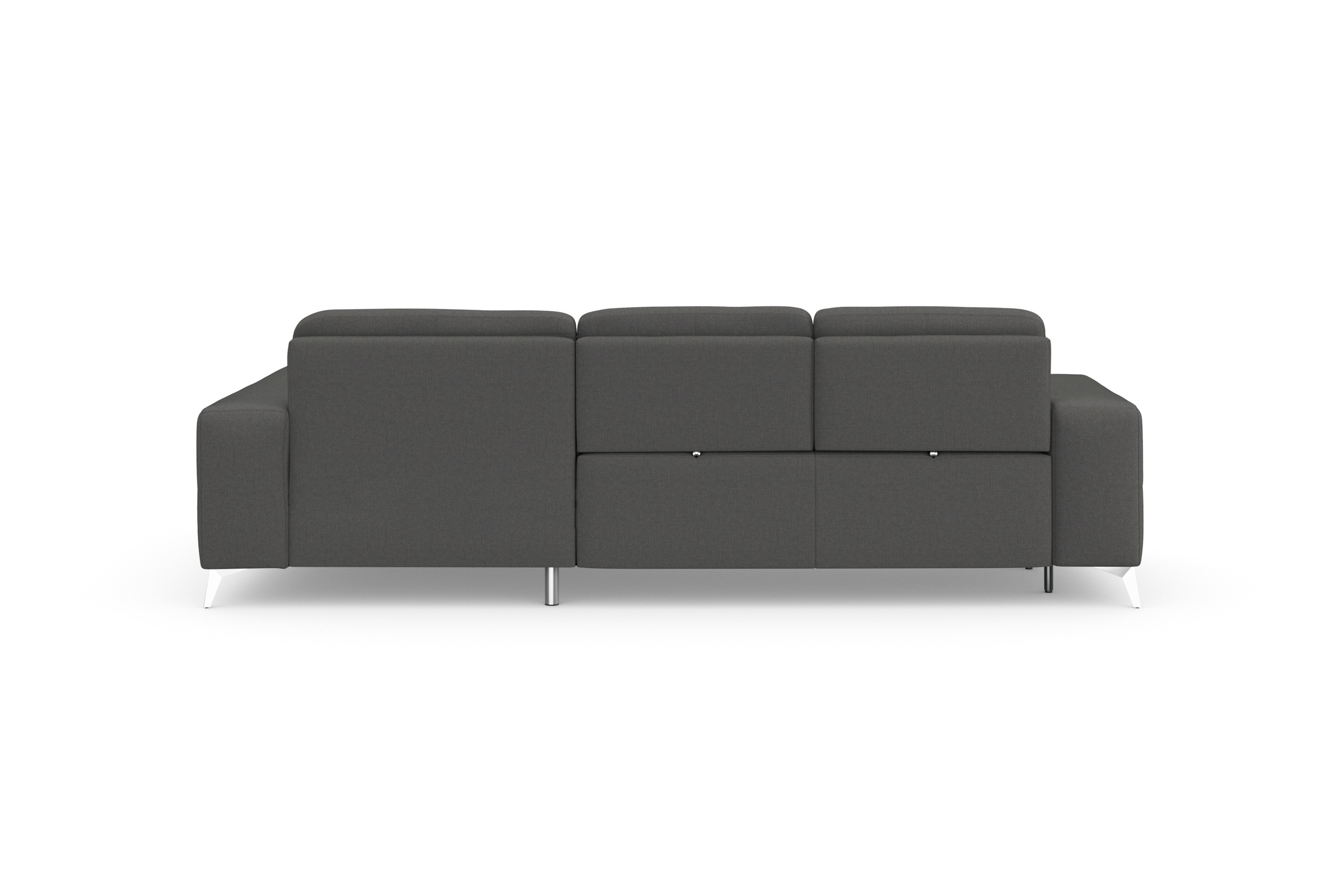 sit&more Ecksofa »Baviene L-Form«, inklusive Sitztiefenverstellung und Federkern, wahlweise Bettfunktion