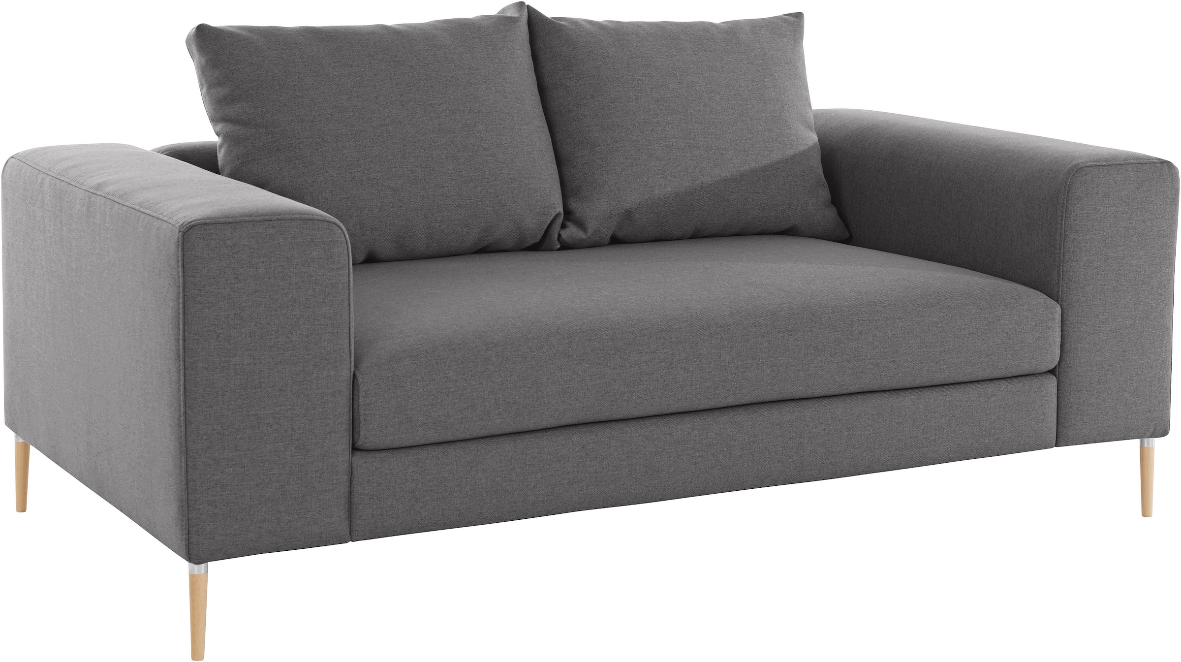 OTTO products 2-Sitzer »Finnja, softer, legerer Sitzkomfort, bequem, zeitloses Design«, mit Recycling-Bezug