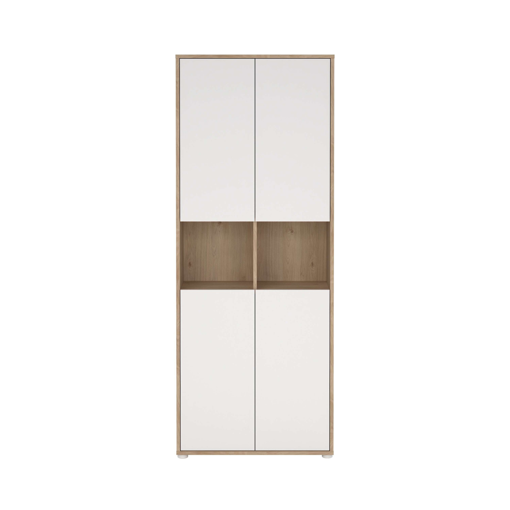 INOSIGN Aktenschrank »Sign Aktenregal, Bücherregal, Standregal,«, Merkzweckschrank, 2 Fächer, 4 Einlegeböden, Breite/Höhe 80/200 cm