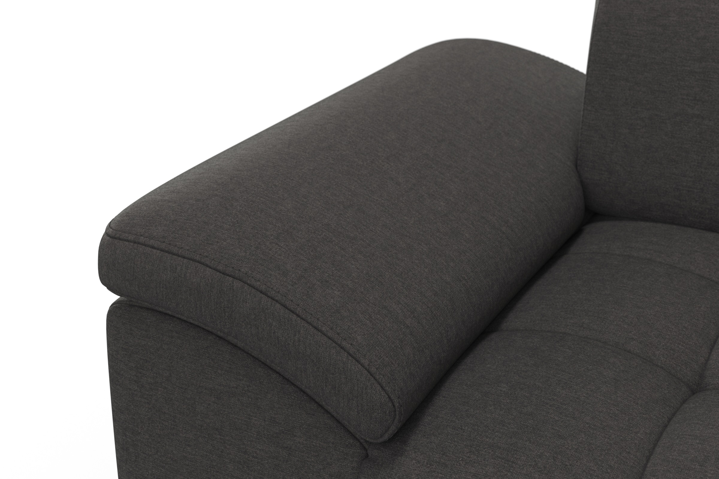 sit&more Ecksofa »Cool L-Form«, wahlweise mit Kopfteilverstellung und Vorziehsitz, motorisch