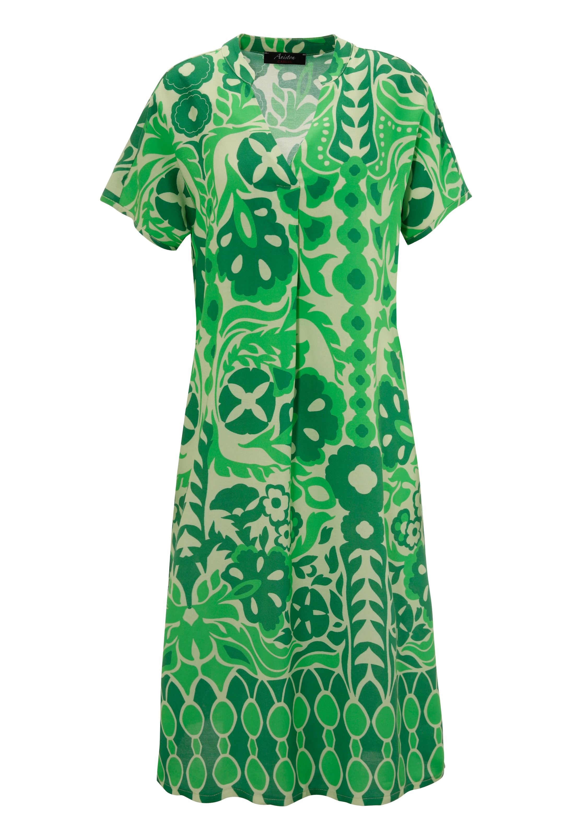 Aniston CASUAL Sommerkleid, mit extravagantem, grafischen Druck