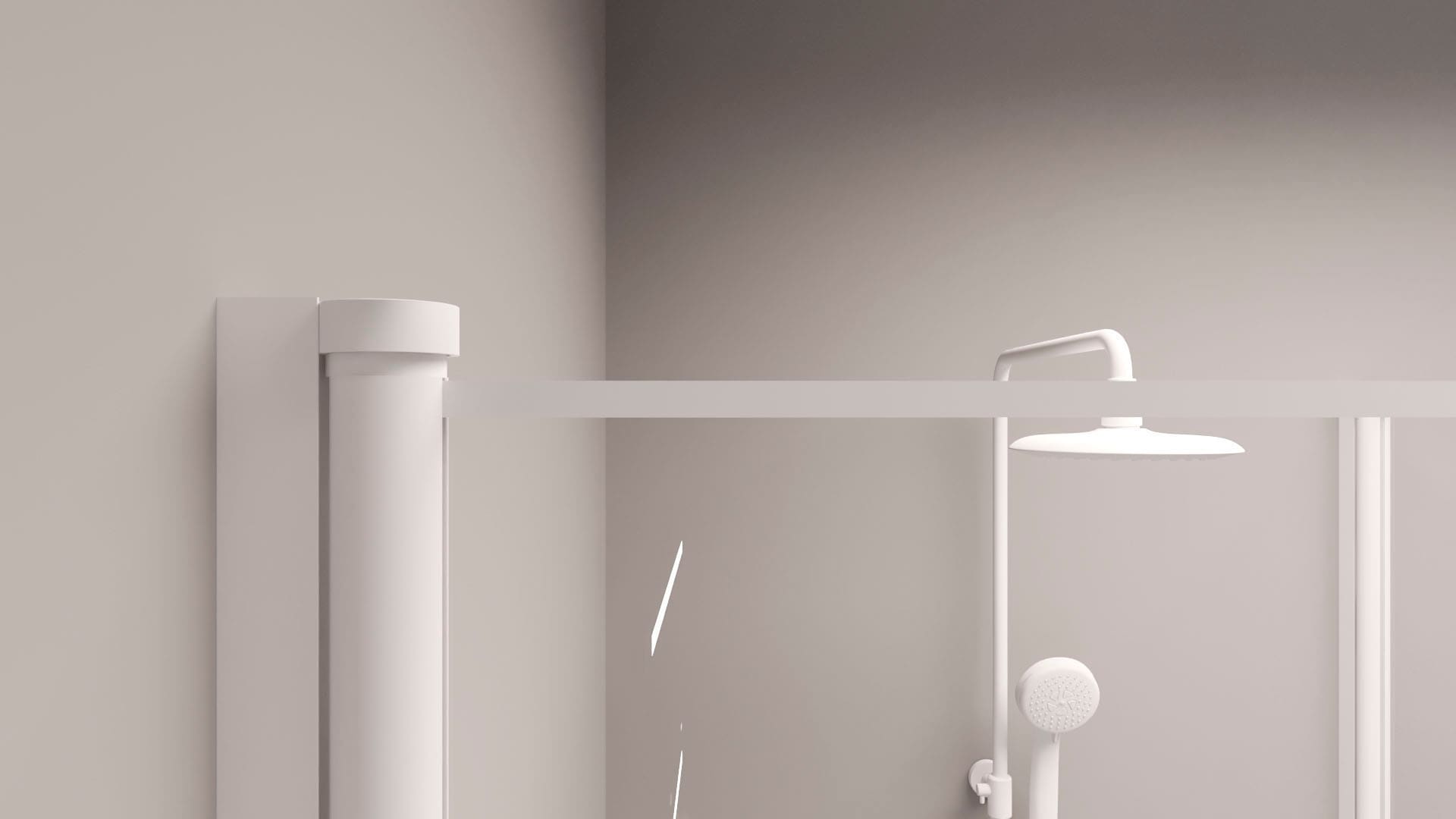 Marwell Eckdusche »Clean line«, mit Eckeinstieg