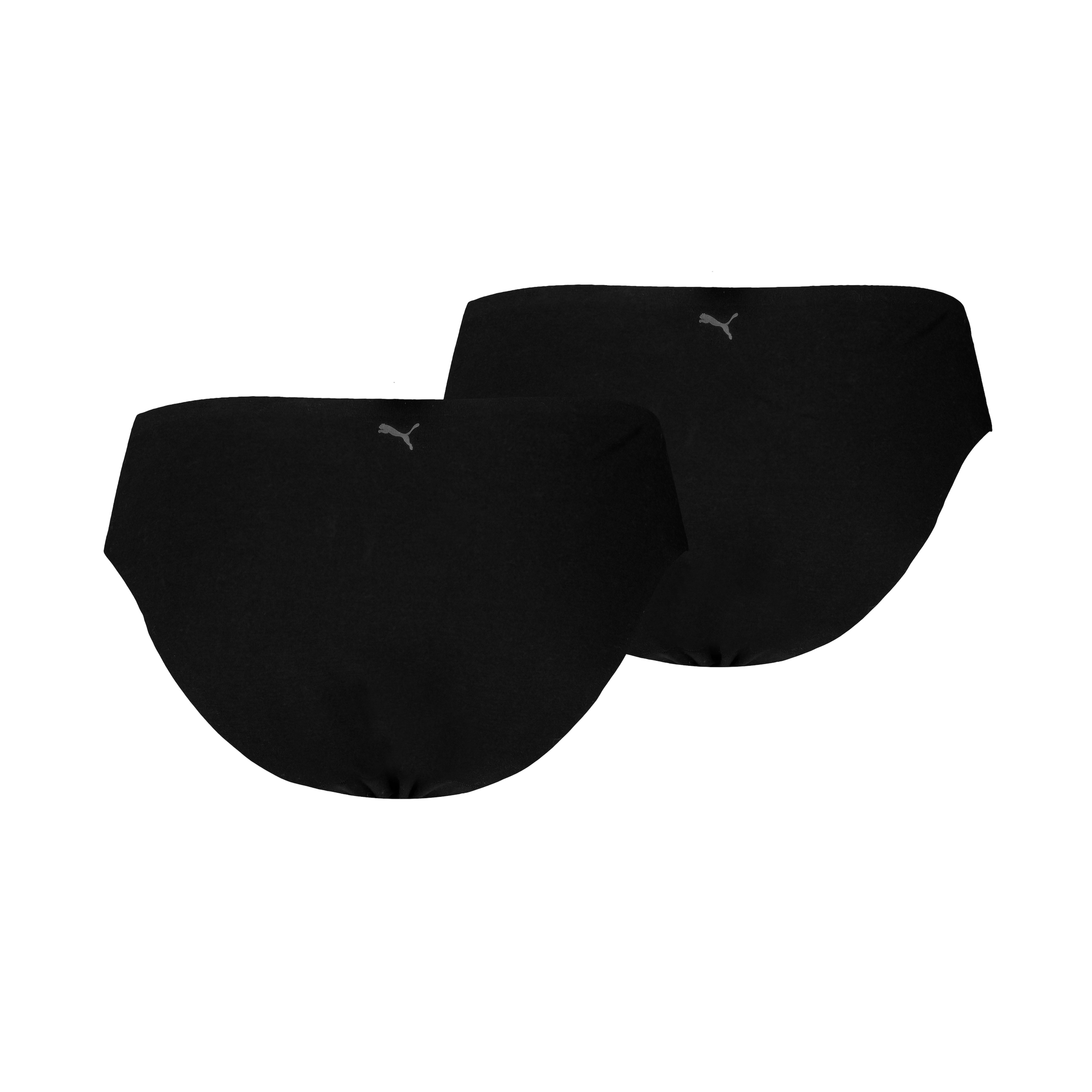 PUMA Slip »PUMA WOMEN INVISIBLE COTTON BRIEFS 2P« nahtlose Ränder für eine unsichtbare Passform