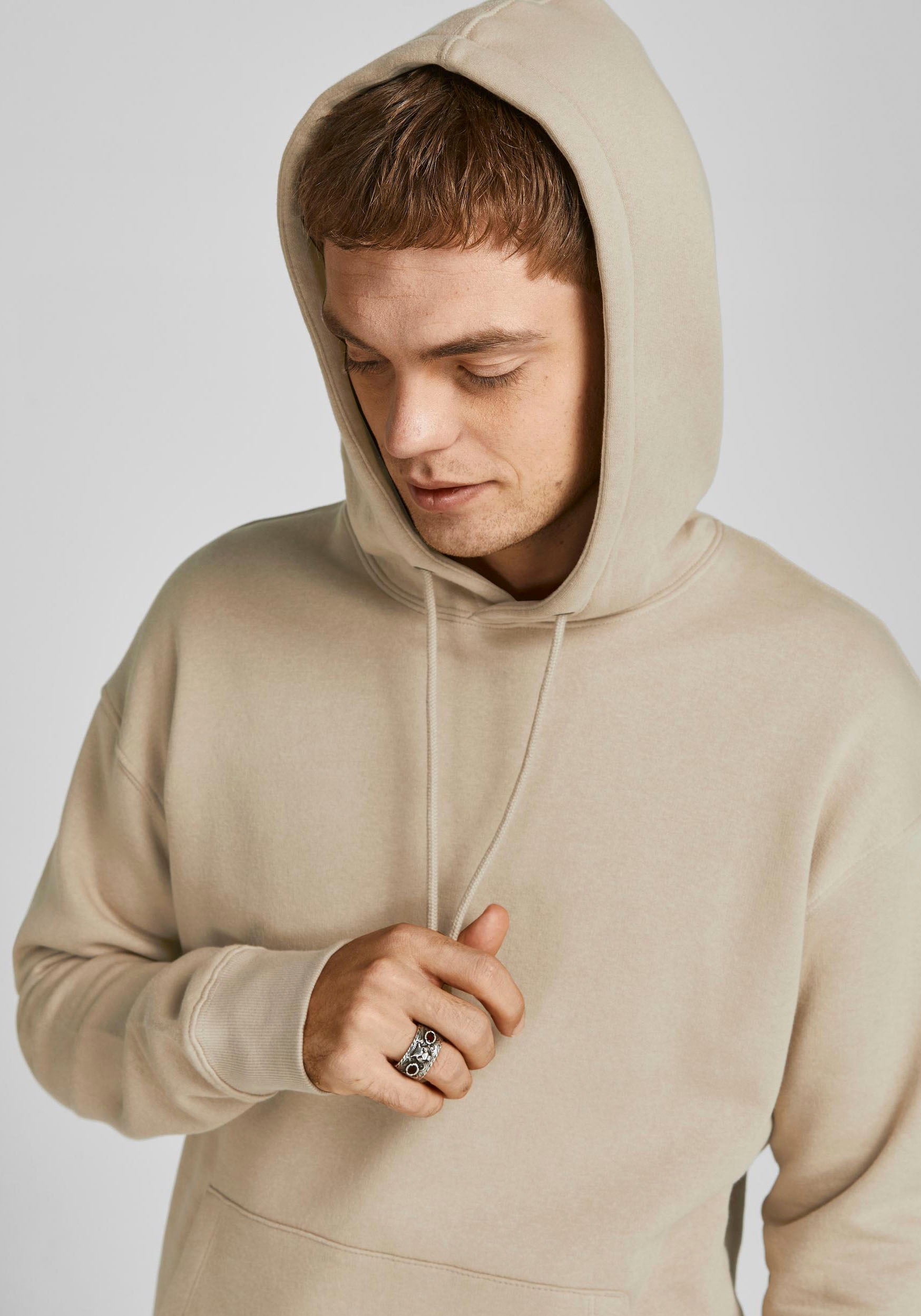 Jack & Jones Kapuzensweatshirt »STAR BASIC SWEAT HOOD«