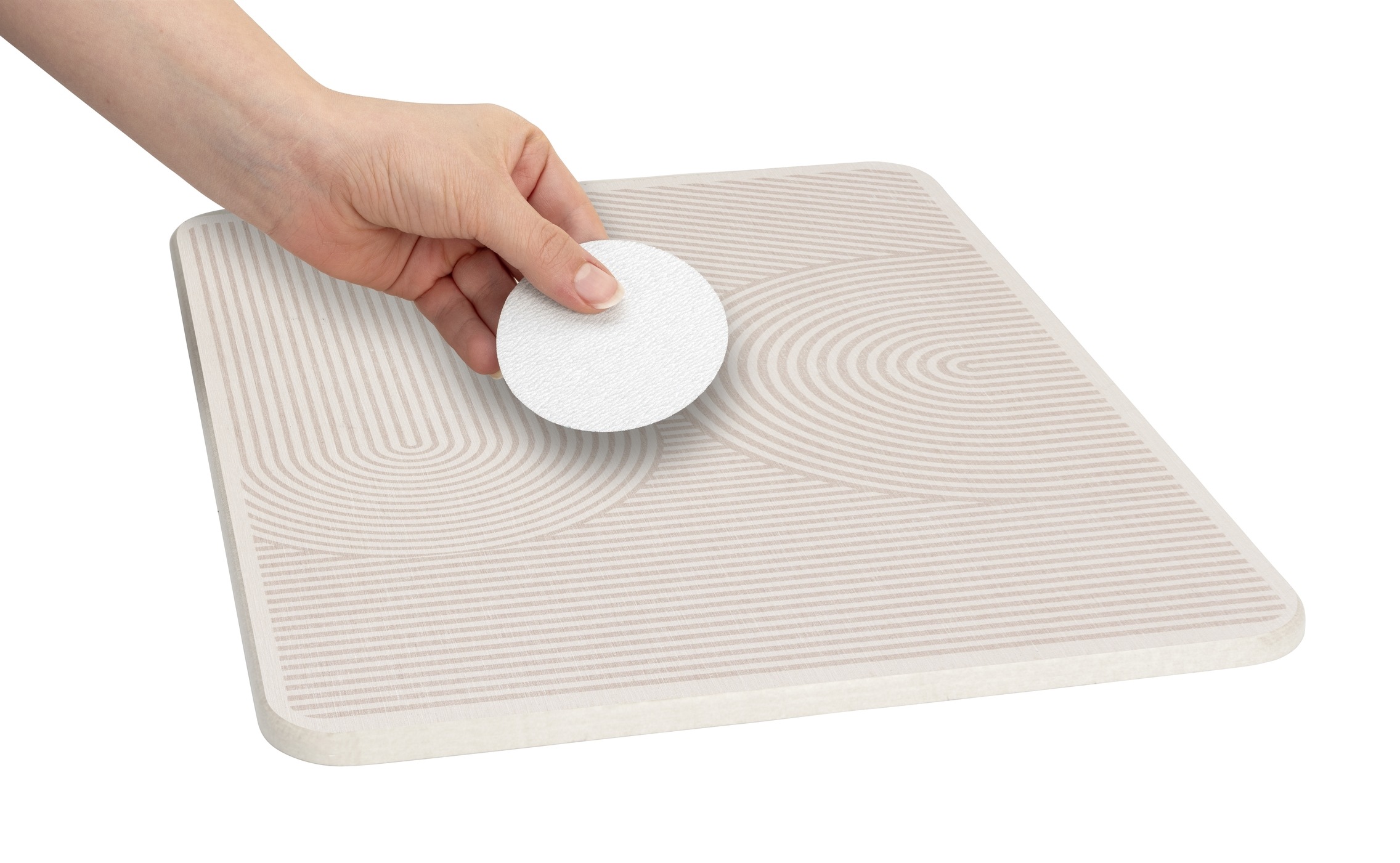 WENKO Abtropfmatte »Modell Damon« Abtropfplatte für Geschirr aus Kieselgur, schnelltrocknend, rutschfest