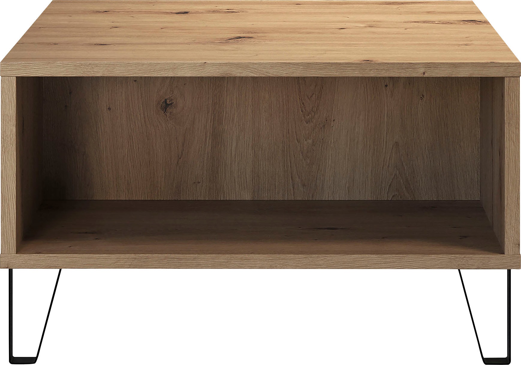 Home affaire Couchtisch »Tarragona« Couchtisch mit 2 offenen Fächern - (B/T/H) 60/60/37 cm