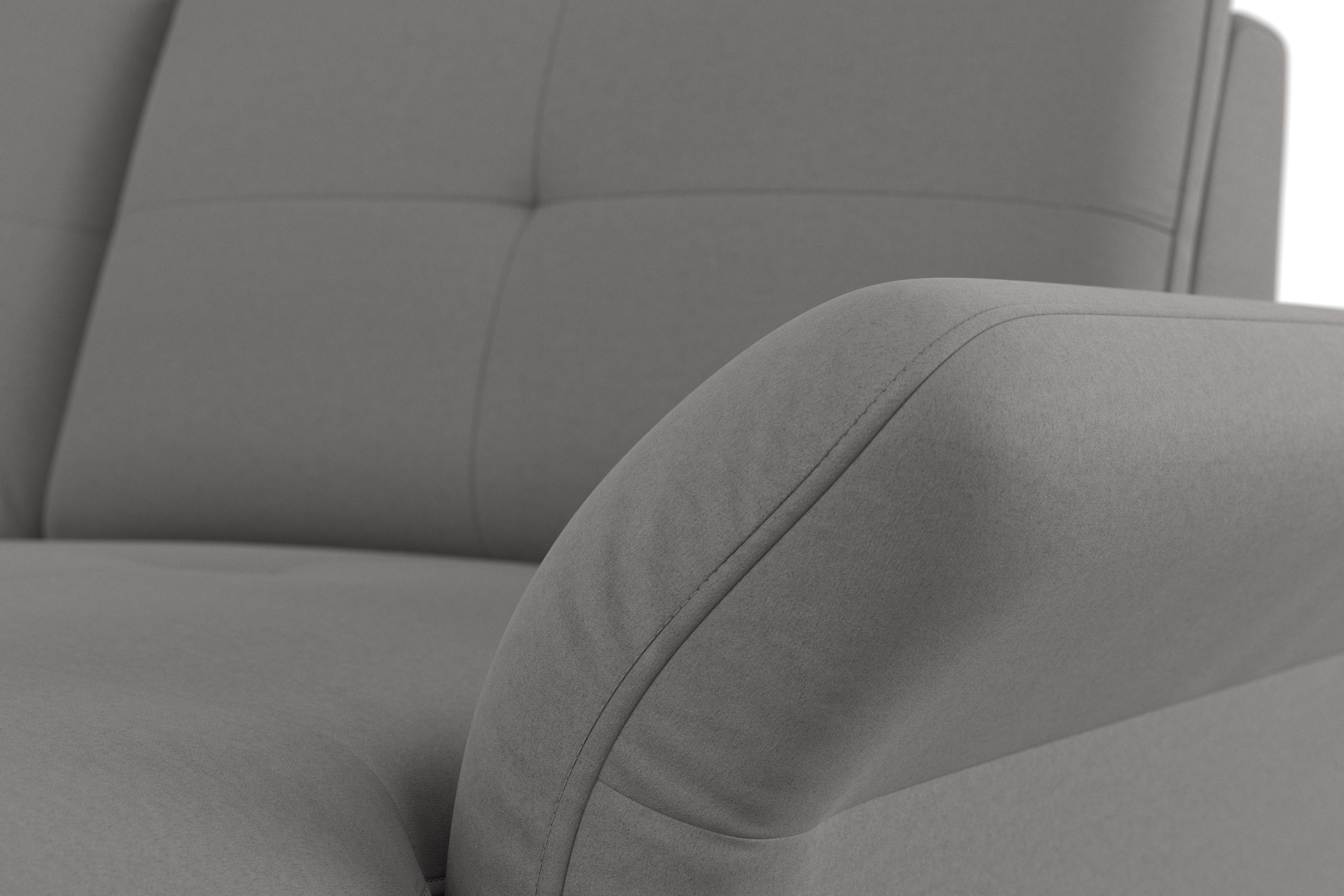 Places of Style Wohnlandschaft »Calando U-Form«, wahlweise mit Bettfunktion, Bettkasten und Armteilfunktion