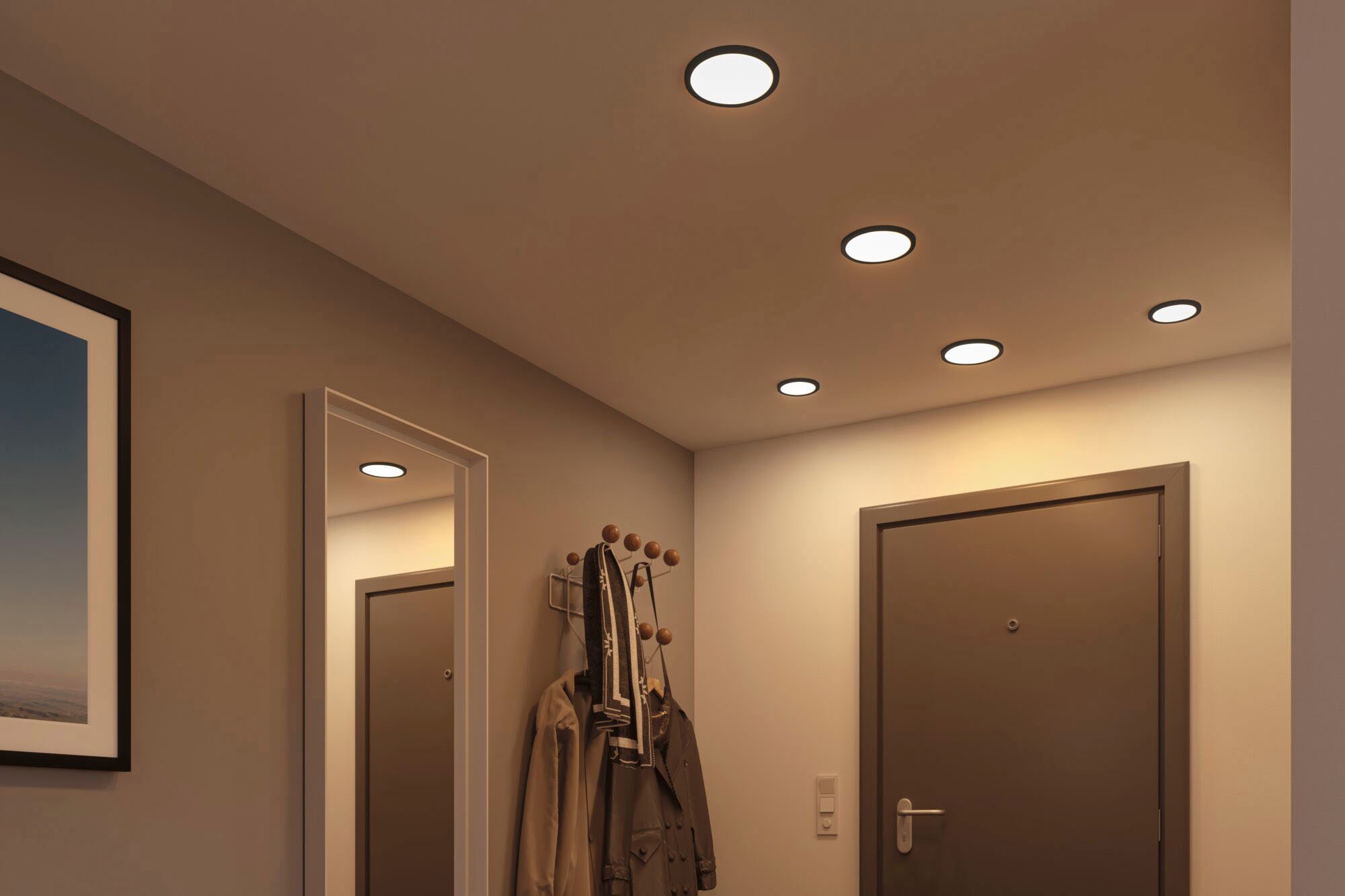 Paulmann LED Bad-Einbauleuchte »Areo«, Schutzart IP44, Ø 11,8 cm, inkl. LED Leuchtmittel