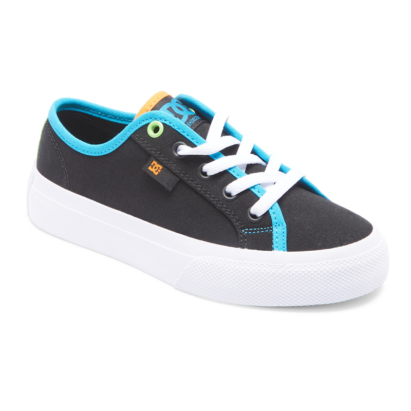 DC SHOES Sneaker »Manual« Black/White/Blue 3(34) 3(34) Obermaterial aus Canvas