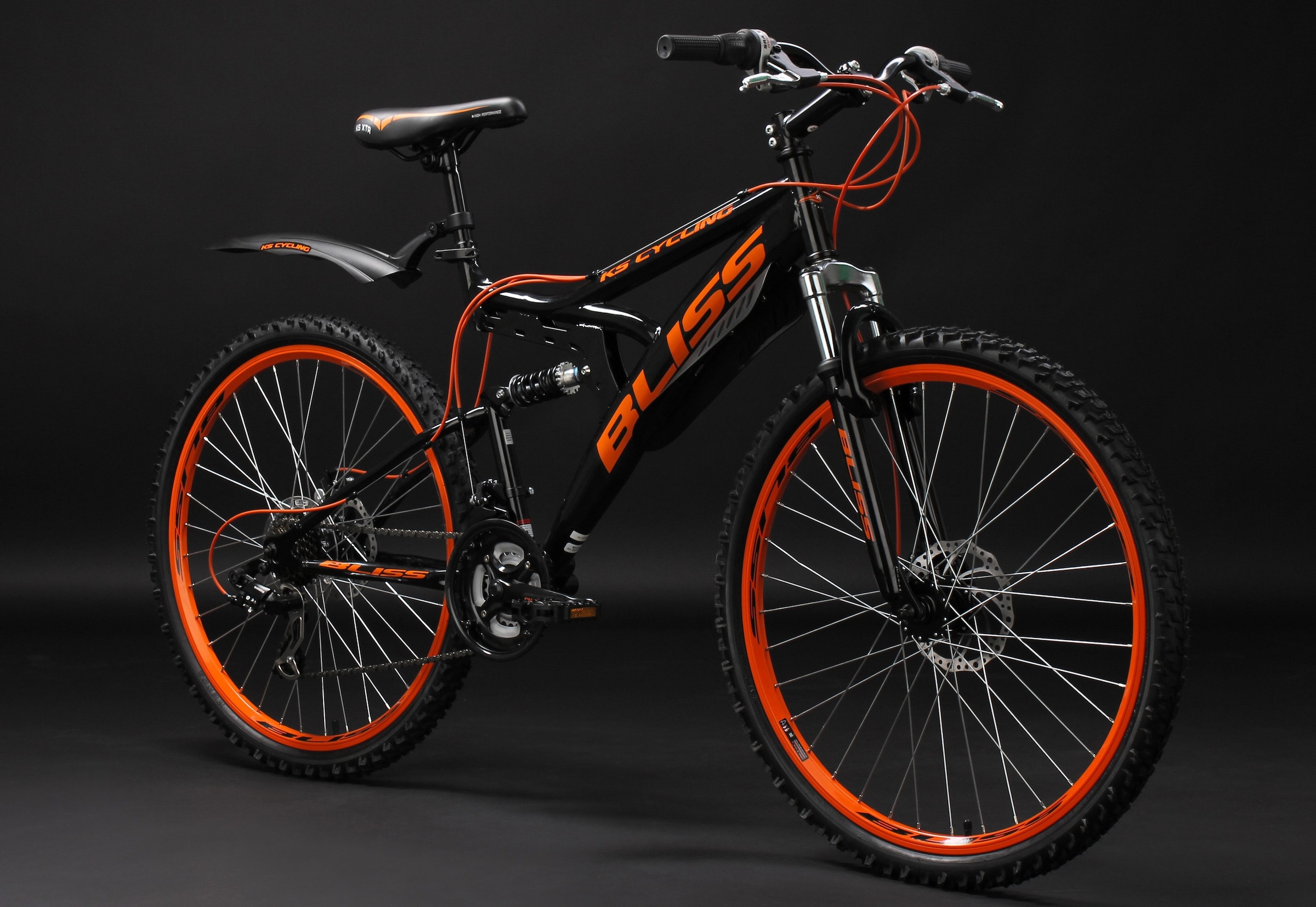 KS Cycling Mountainbike »Bliss«, 21 Gang, Shimano, Tourney Schaltwerk, Kettenschaltung, für Damen und Herren, Kettenschaltung