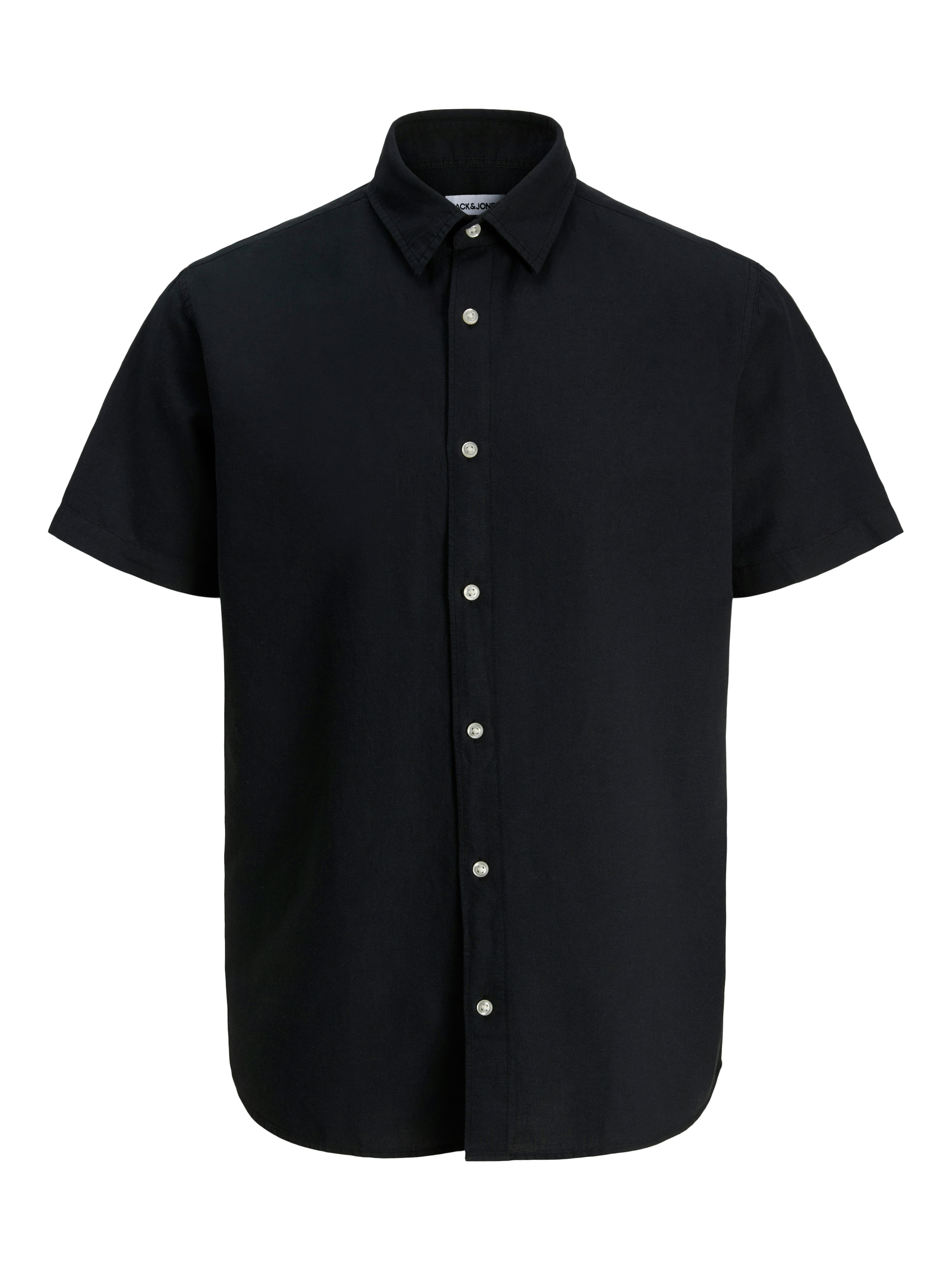 Jack & Jones PlusSize Kurzarmhemd »JJEBREEZE LINEN BLEND SHIRT S/S SN PLS« mit Leinen, regular fit