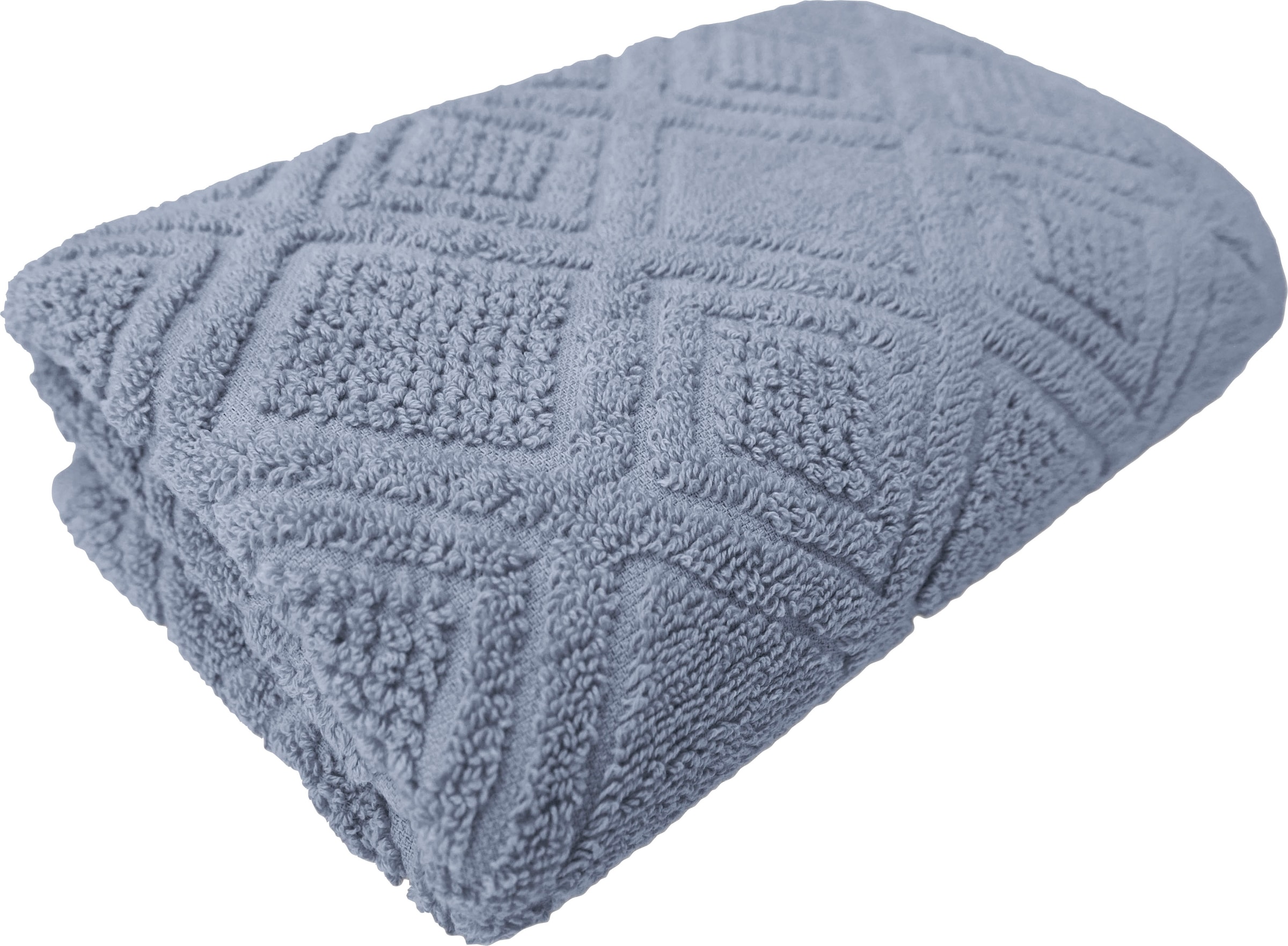 framsohn frottier Handtuch Set »Mosaik« gemustert, fein gewalkter Feinzwirn, hergestellt in Österreich blau Frottier, Obermaterial: 100% Baumwolle B/L