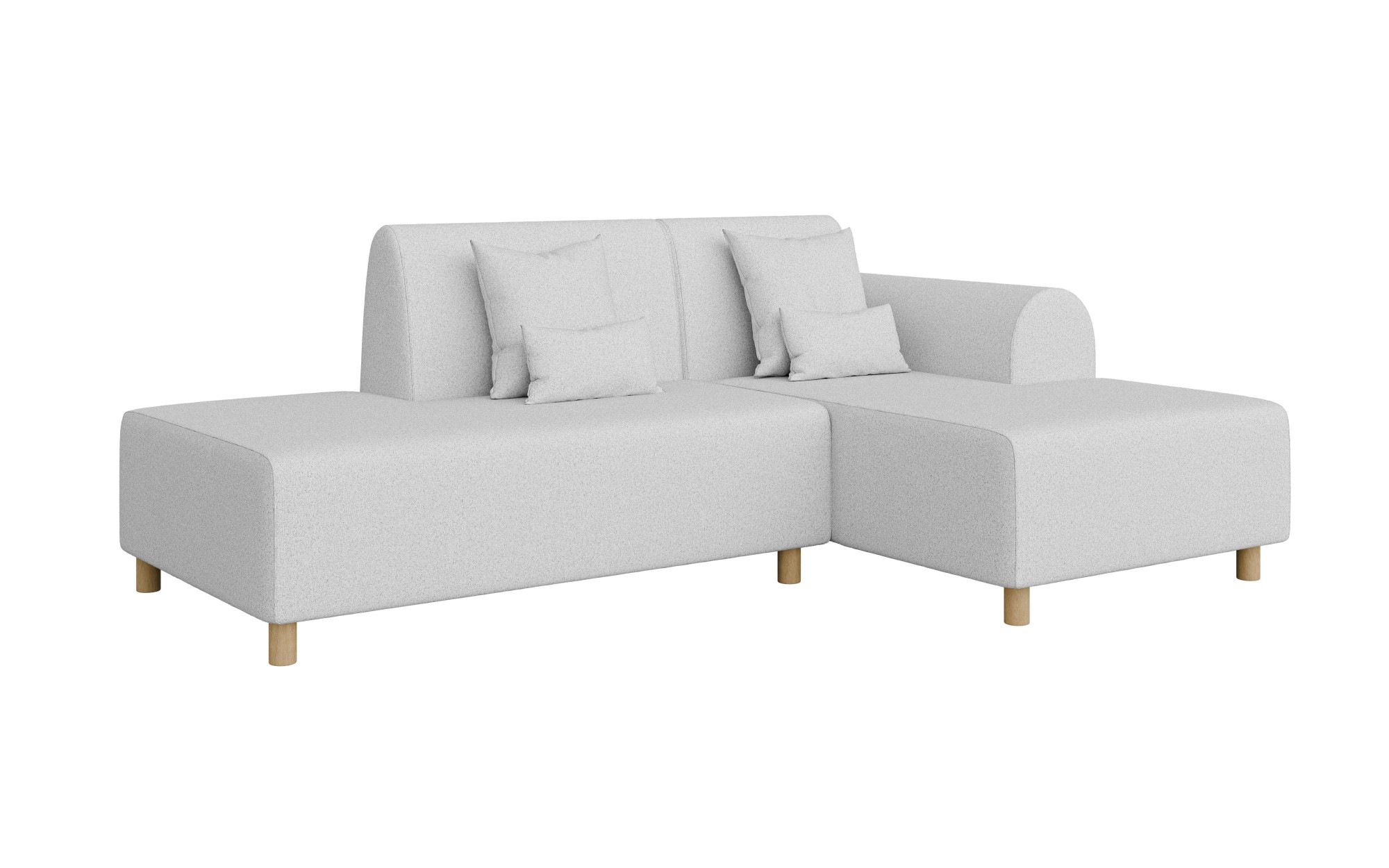 INOSIGN Ecksofa »Suyala«, L-Form mit Hocker