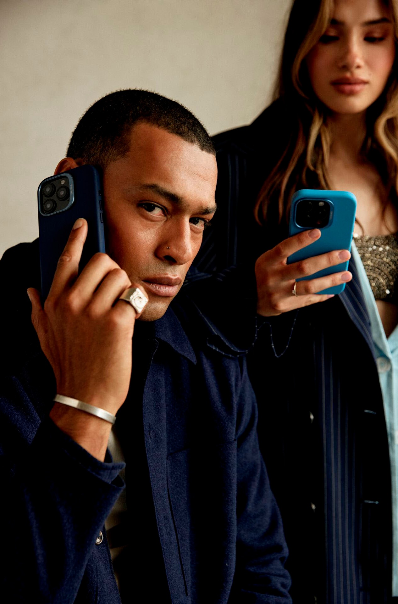 DECODED Smartphone-Hülle »AntiMicrobial Silicone Backc. iPhone 16 Pro Max«, Smartphones