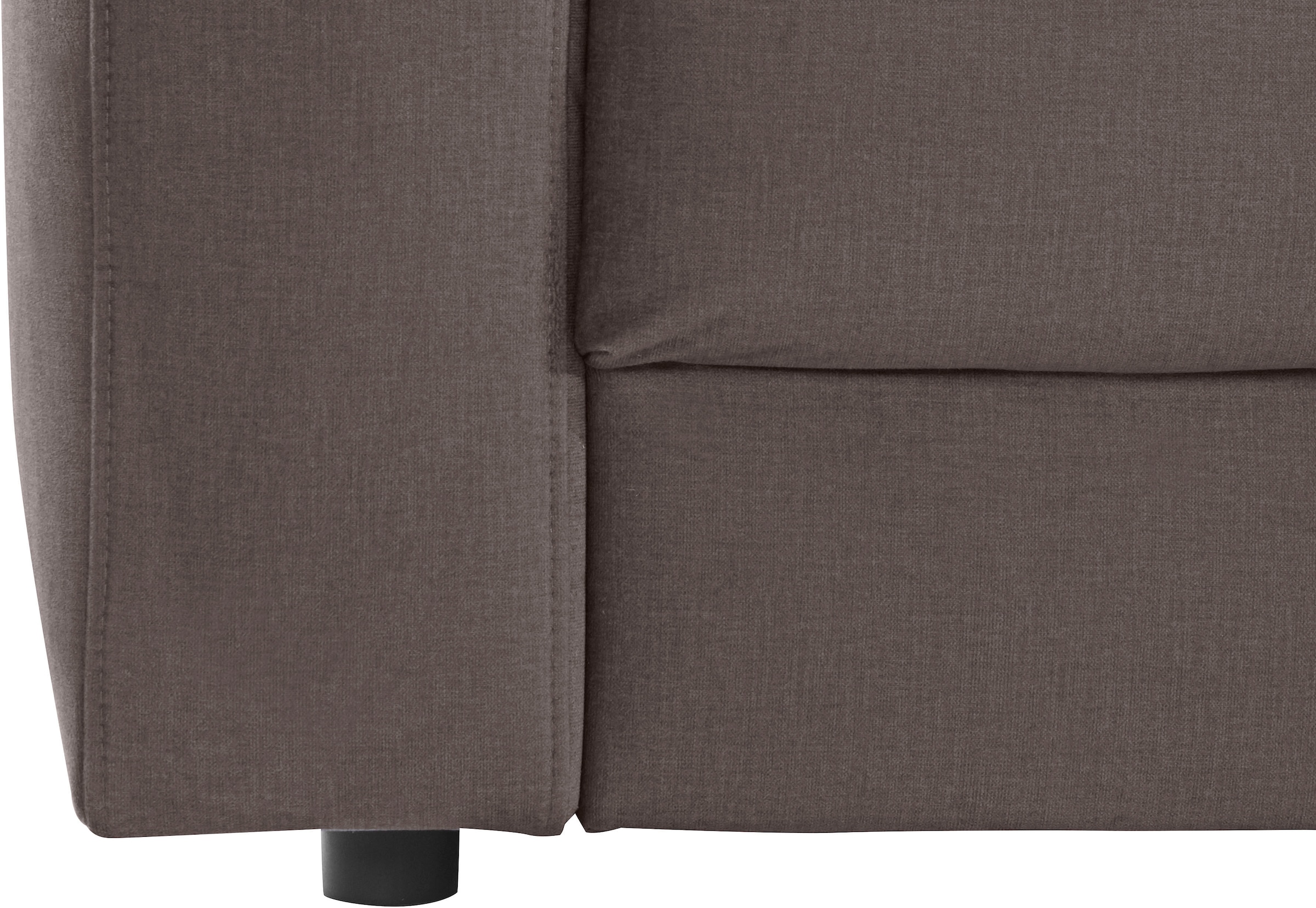Places of Style Ecksofa »Bloomfield, elegant, viel Platz, Mega Couch, Breite 303cm, L-Form«, extra tiefe Sitzfläche, wahlweise mit Sitztiefenverstellung