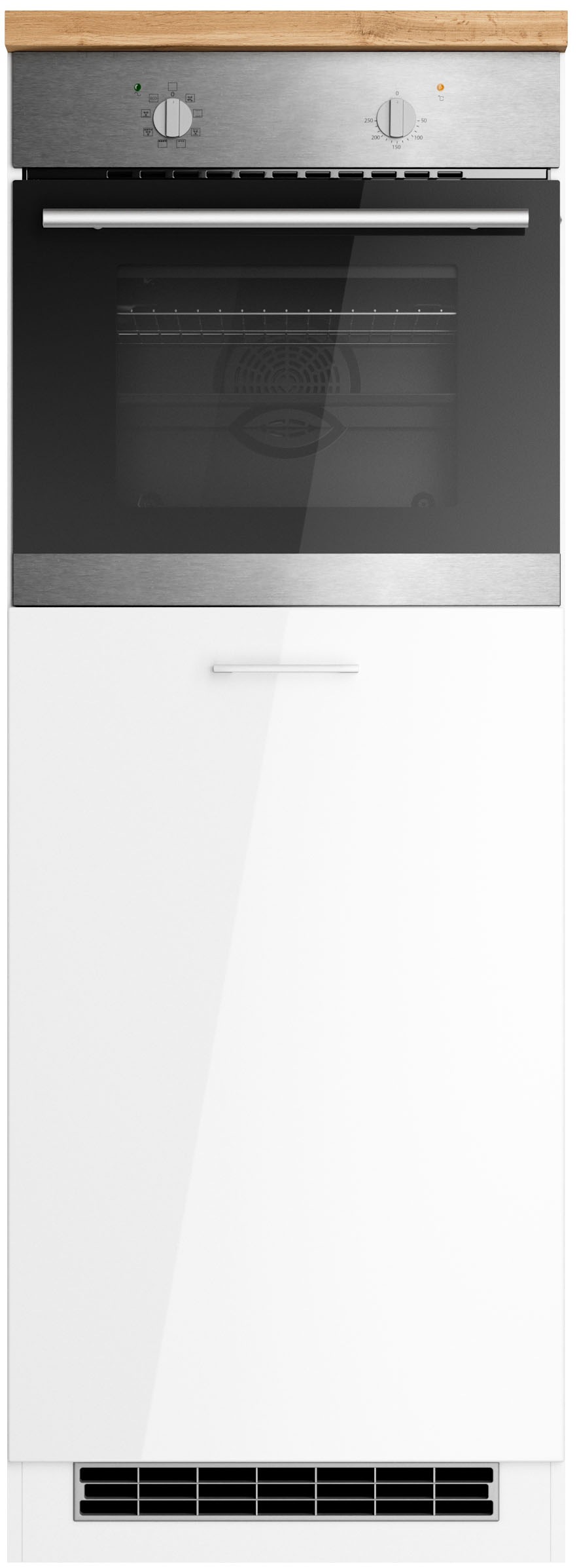 KOCHSTATION Backofenumbauschrank »KS-Milan«, Ofenumbauschrank 60 cm, matte günstig online kaufen