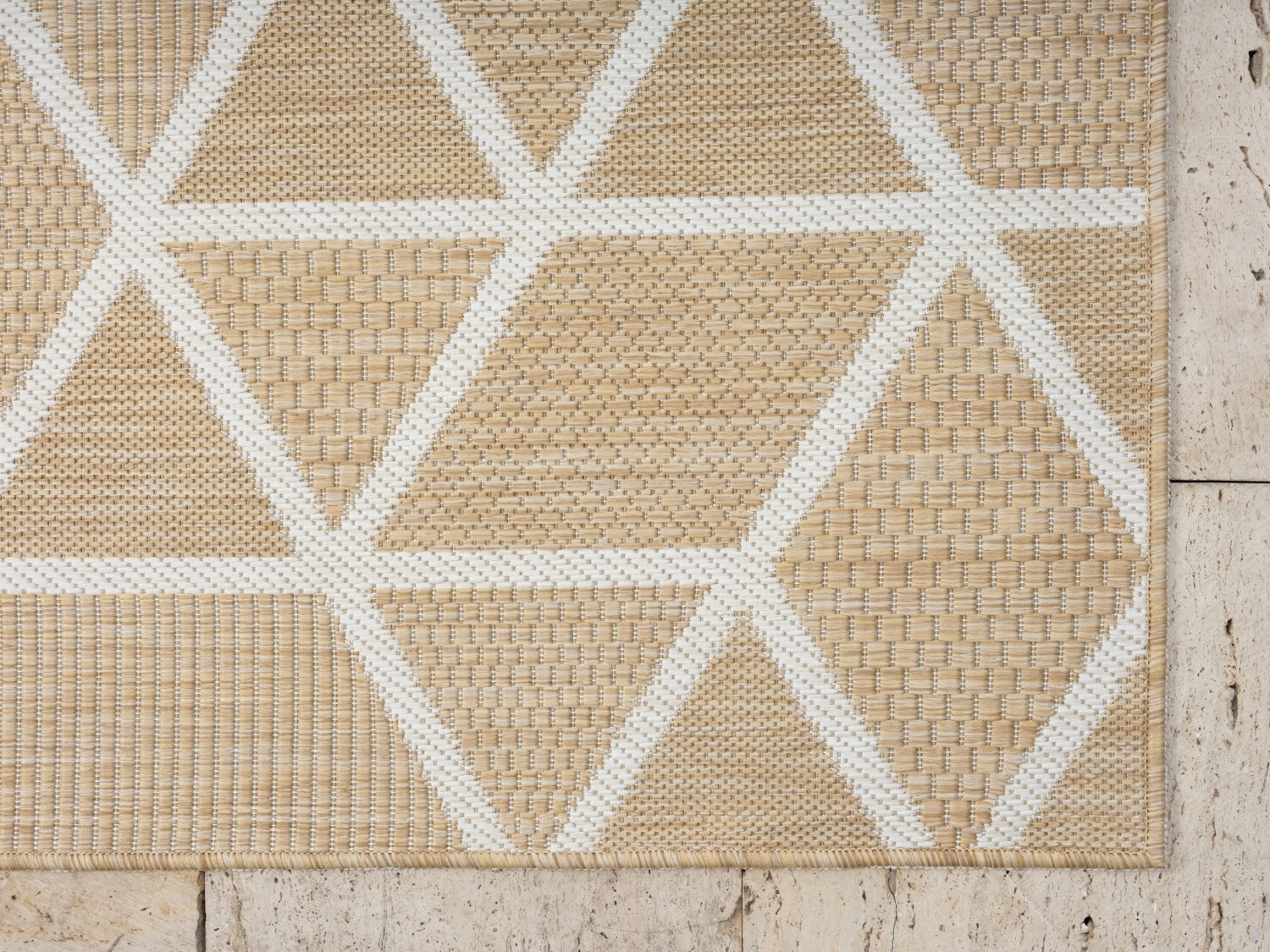 Myflair Möbel & Accessoires Teppich »Miller Lagerräumung«, rechteckig, 8 mm Höhe, Wendeteppich, modernes Design, Outdoor geeignet, Balkon, Terrasse