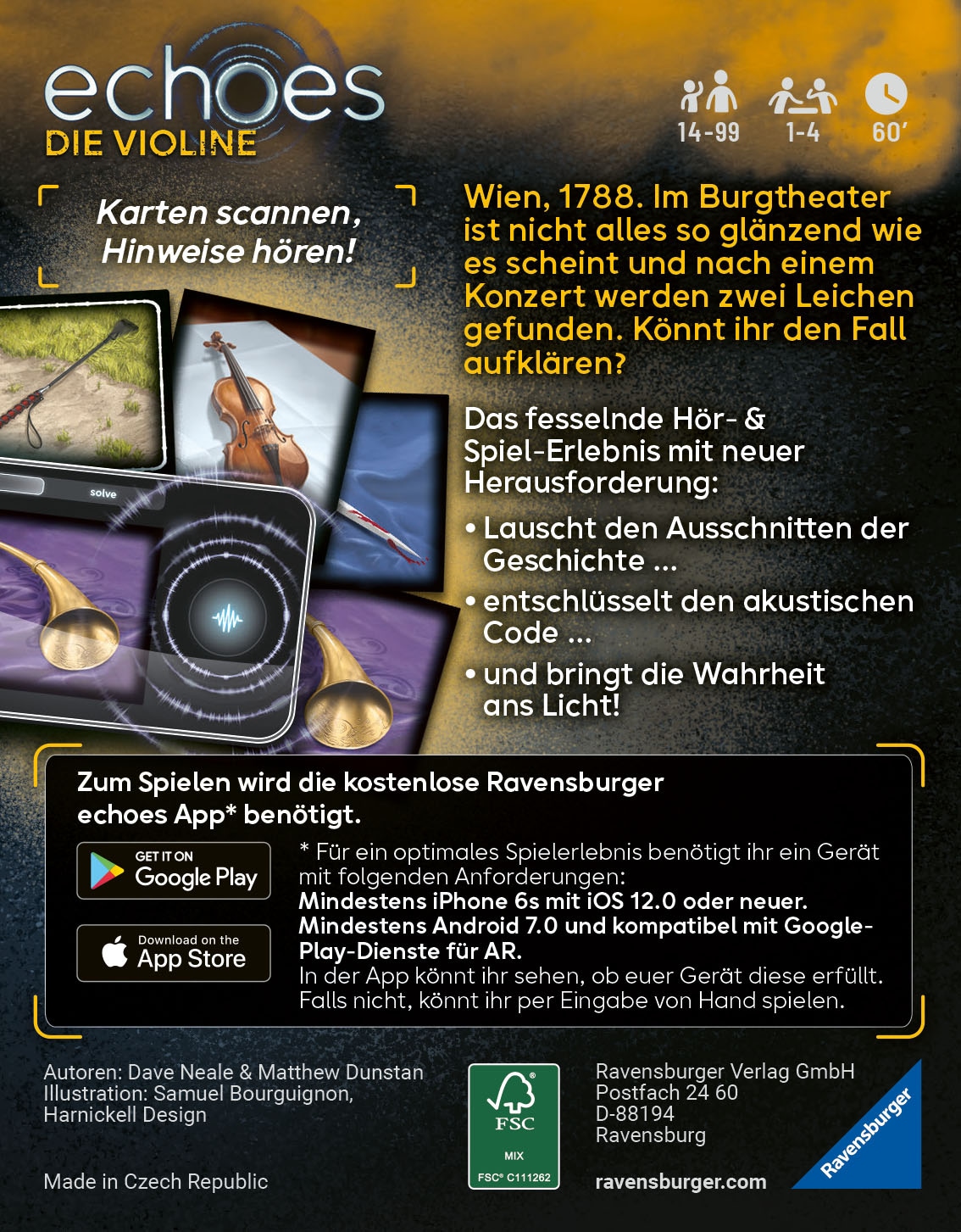 Ravensburger Spiel »echoes - Die Violine«, Made in Europe