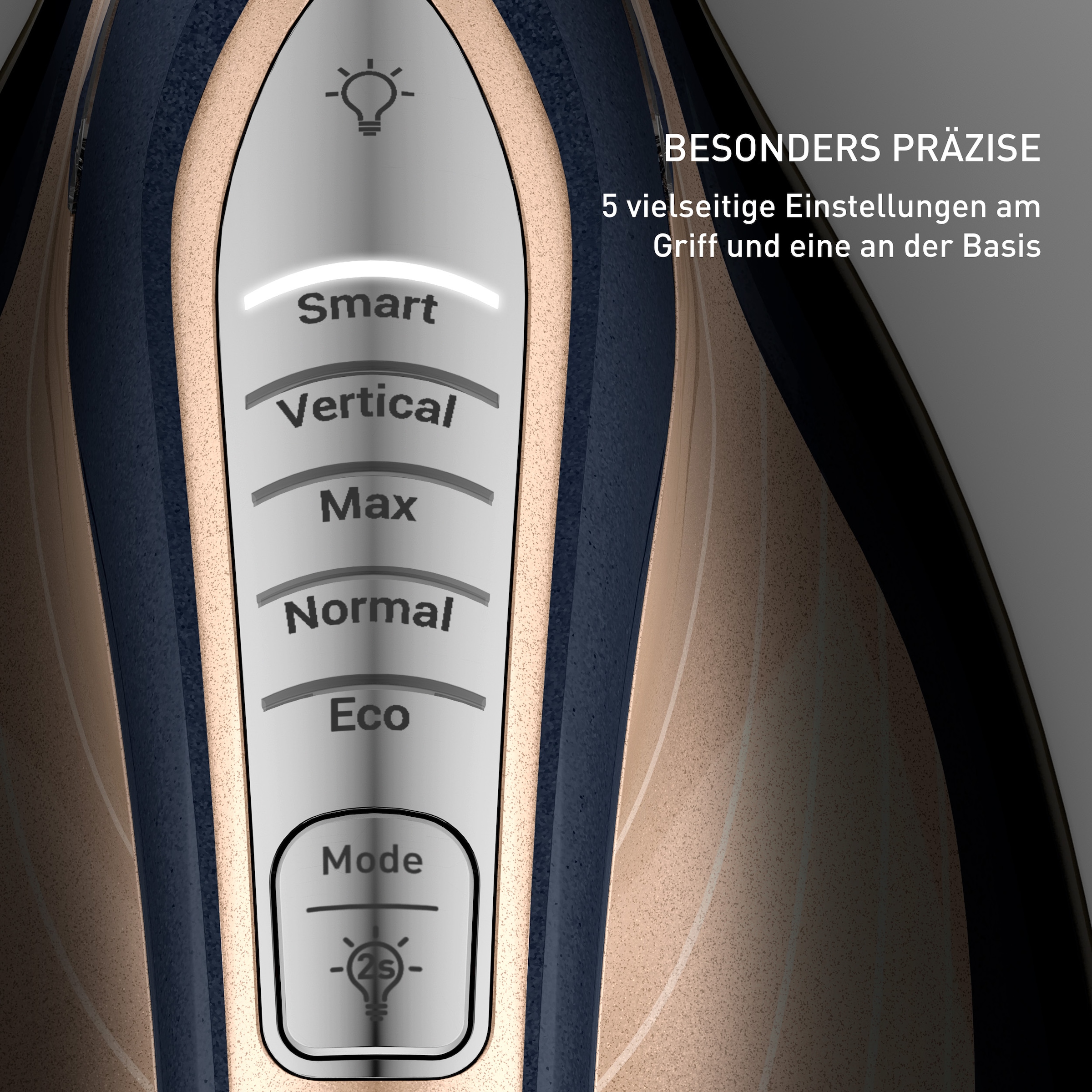 Tefal Dampfbügelstation »Pro Express Vision Max« 1.200 ml Wassertank LED-Leuchte, 5 Einstellungen, Kalk-Kollektor, 1,2 Liter Wassertank