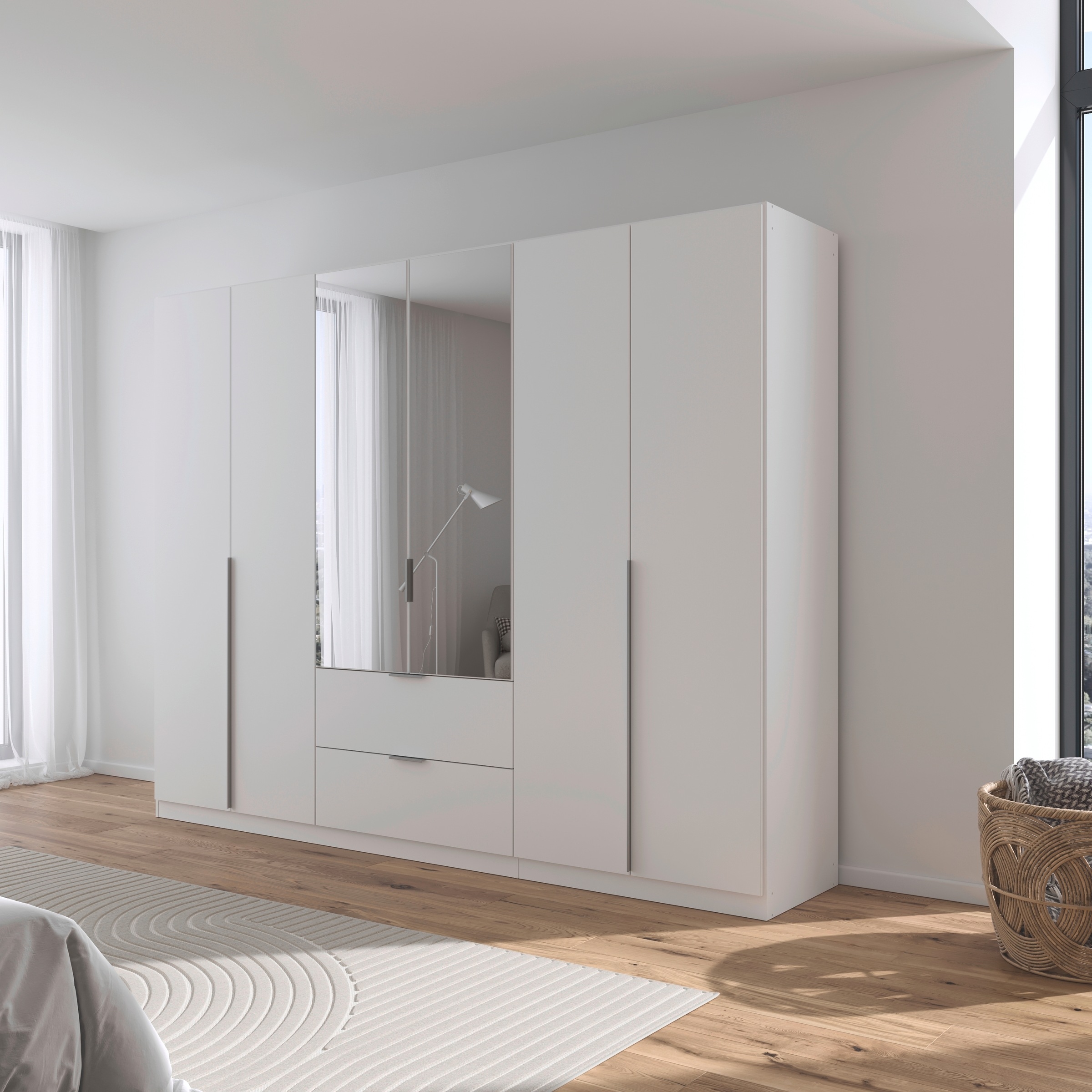 OTTO home Drehtürenschrank »Kleiderschrank Schrank Garderobe AGORDO mit Dek günstig online kaufen