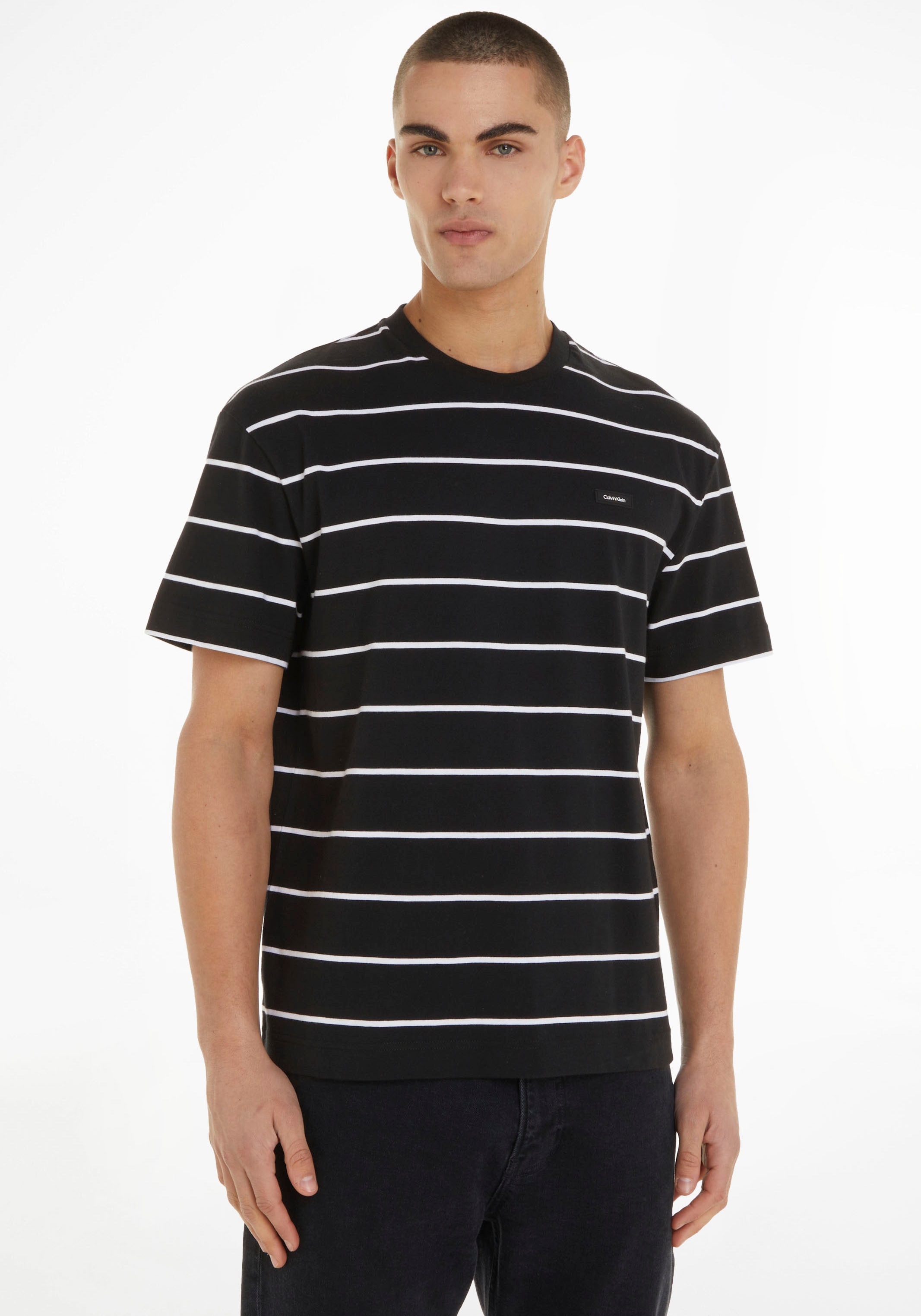 Calvin Klein Kurzarmshirt, mit Calvin Klein Logo auf der Brust kaufen | T-Shirts