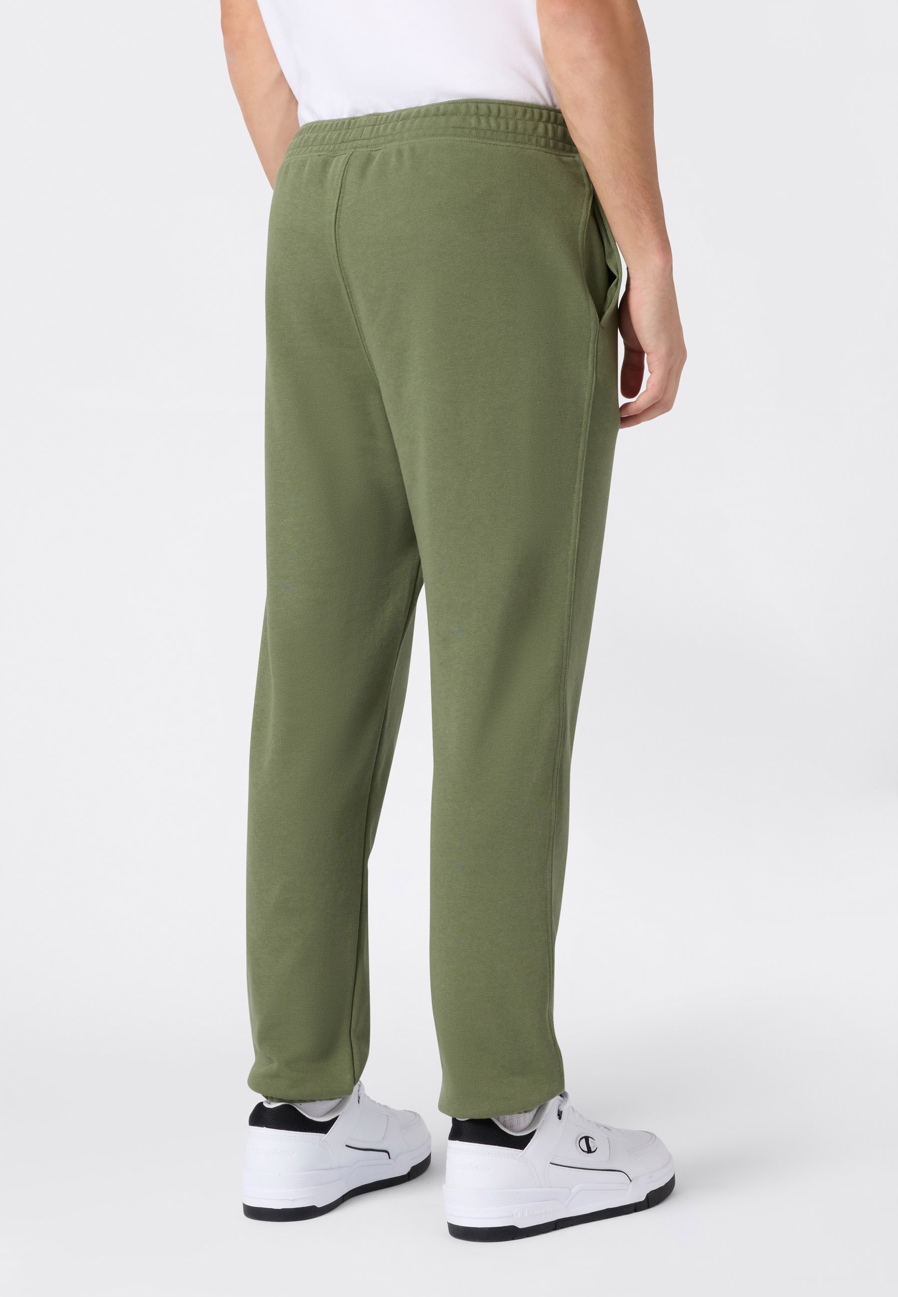 Champion Jogginghose »ICONS Terry Elastic Cuff Pants Large Logo«  sportliche Jogginghose, aus Baumwolle und Polyester