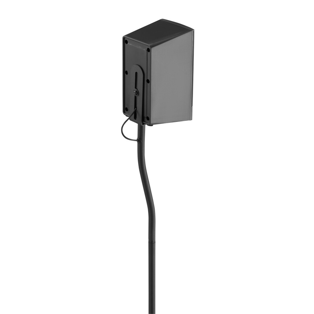 Hama Lautsprecherständer »Lautsprecherständer Set für Mini Boxen, Rear Lautsprecher, verstellbar«