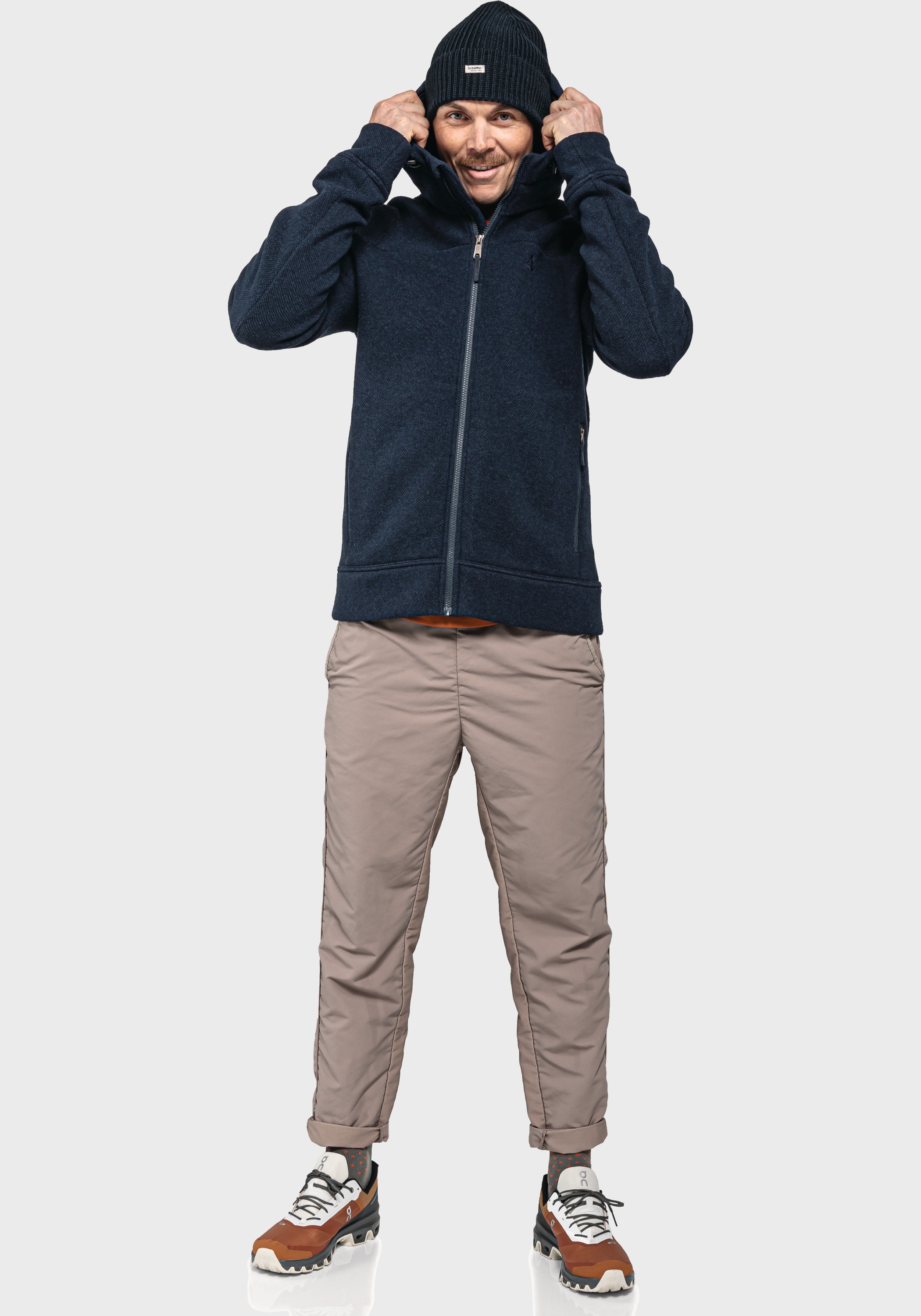 Schöffel Fleecejacke »Fleece Hoody Lakefield M«, mit Kapuze