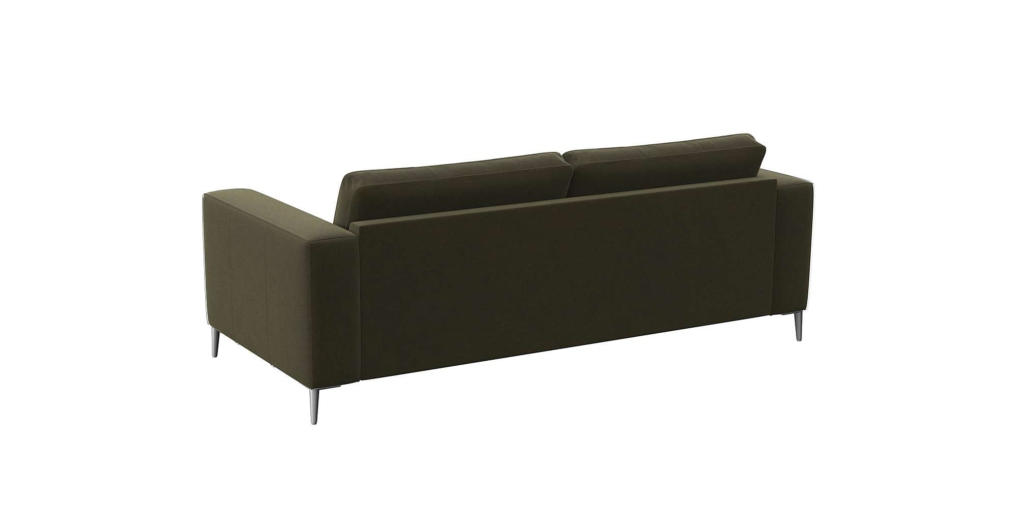 FLEXLUX 2,5-Sitzer »Fiore, super Sitzkomfort durch Kaltschaum im Sitz,«, breite Armlehnen, Füße Alu