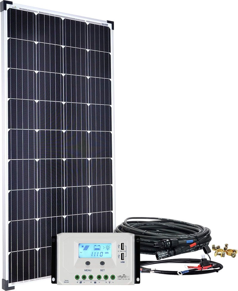 offgridtec Solaranlage »basicPremium-XL 150W Solaranlage 12V/24V«, (Set), Komplettsystem