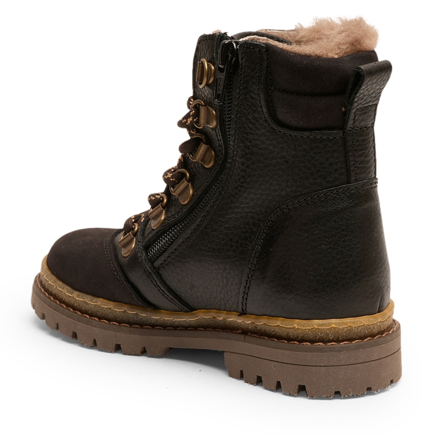 Bisgaard Winterboots »gert lamb«, Winterstiefel, Schnürstiefel, Kinderstiefel mit kuscheliger Lammwolle