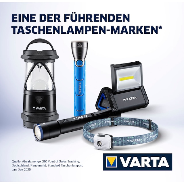 VARTA Taschenlampe »VARTA Day bestellen LEDs« online Multi Light 5 LED Taschenlampe mit F10