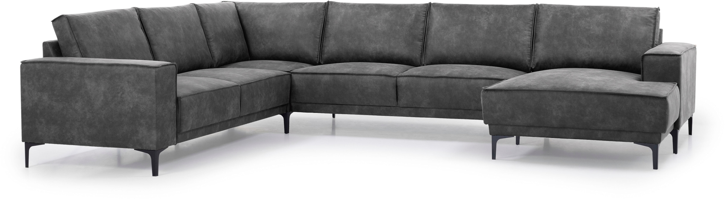 Places of Style Wohnlandschaft »Oland«, U-Form, im zeitlosem Design und hochwertiger Verabeitung