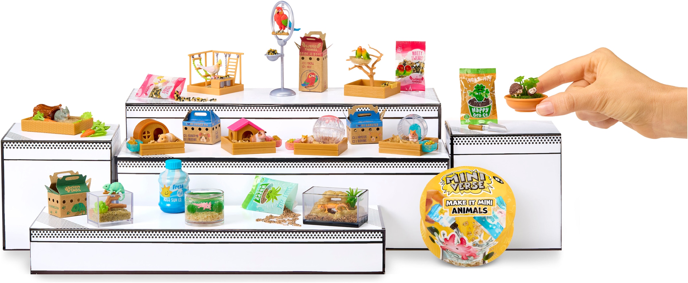 MGA ENTERTAINMENT Kreativset »MGA's Miniverse - Make It Mini Animals« Lieferung erfolgt sortiert