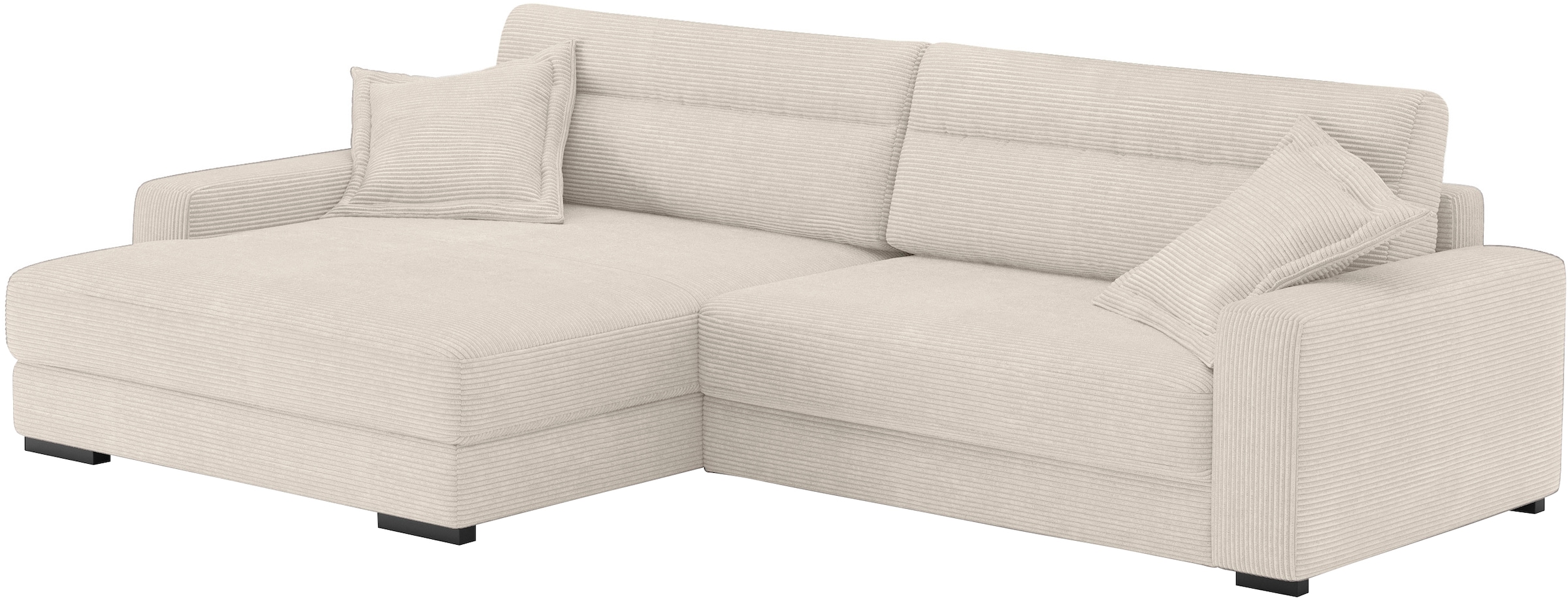 Mr. Couch Ecksofa »Marcello L-Form«, inklusive EasyBett und Bettkasten günstig online kaufen