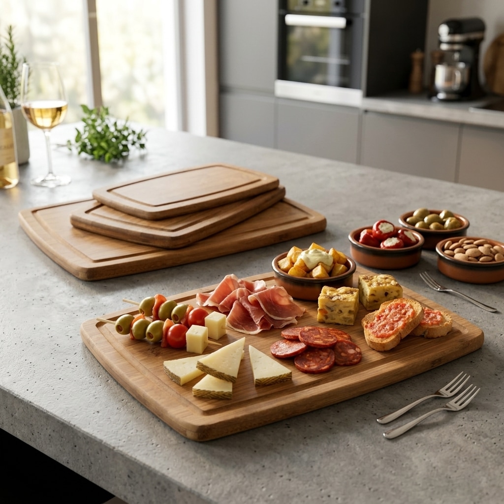 KESPER® Schneidebrett »mit Saftrillen« 3 verschiedene Größen