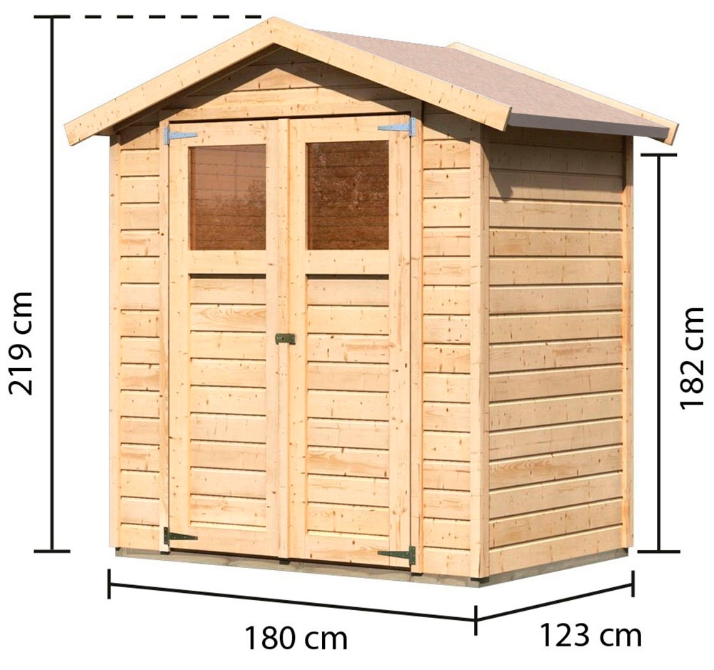 KONIFERA Gartenhaus »Sylt 1«