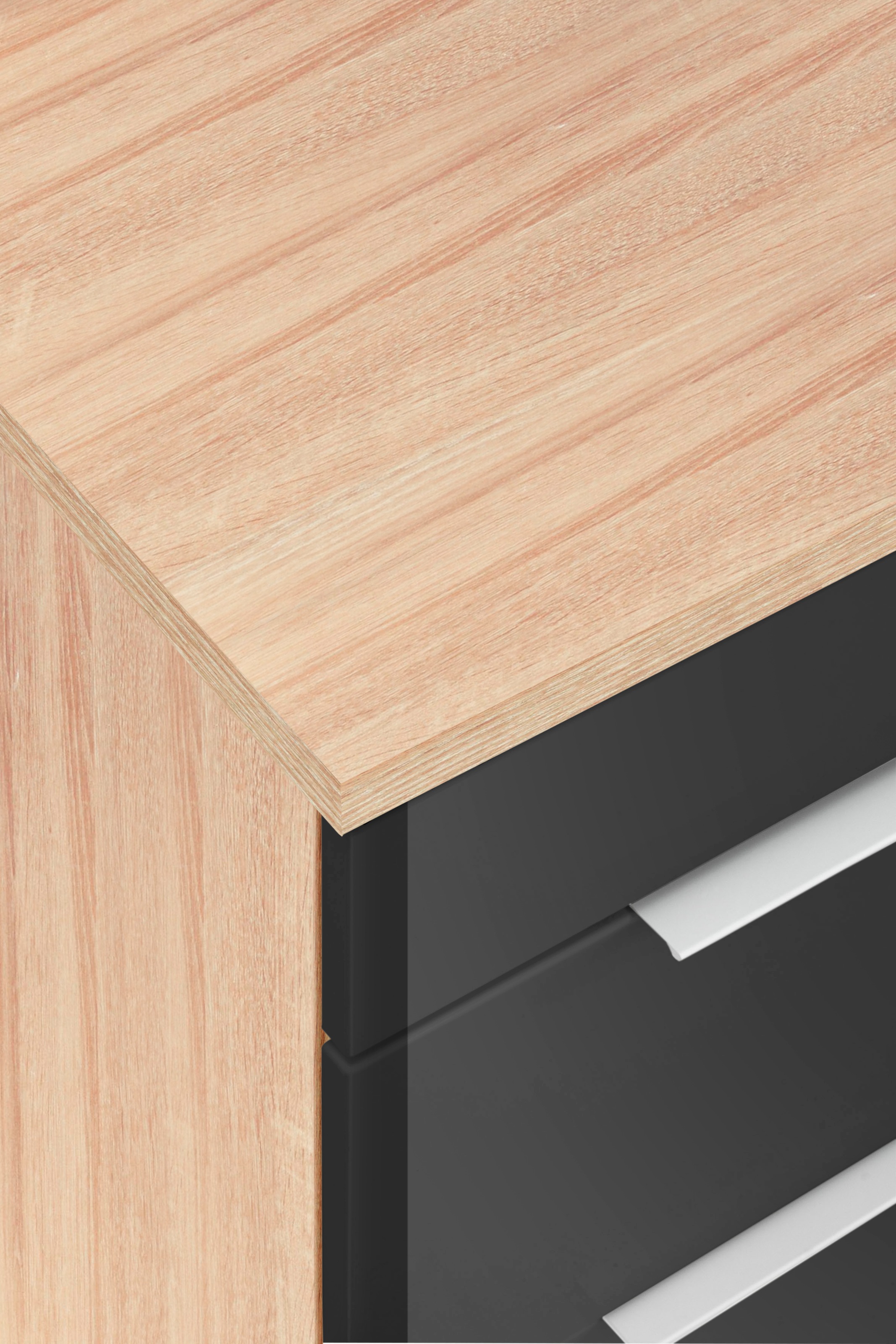 KOCHSTATION Winkelküche »KS-Brindisi Stellbreite 290/170 cm«, wahlweise mit E-Geräten und Induktion, mit MDF-Fronten