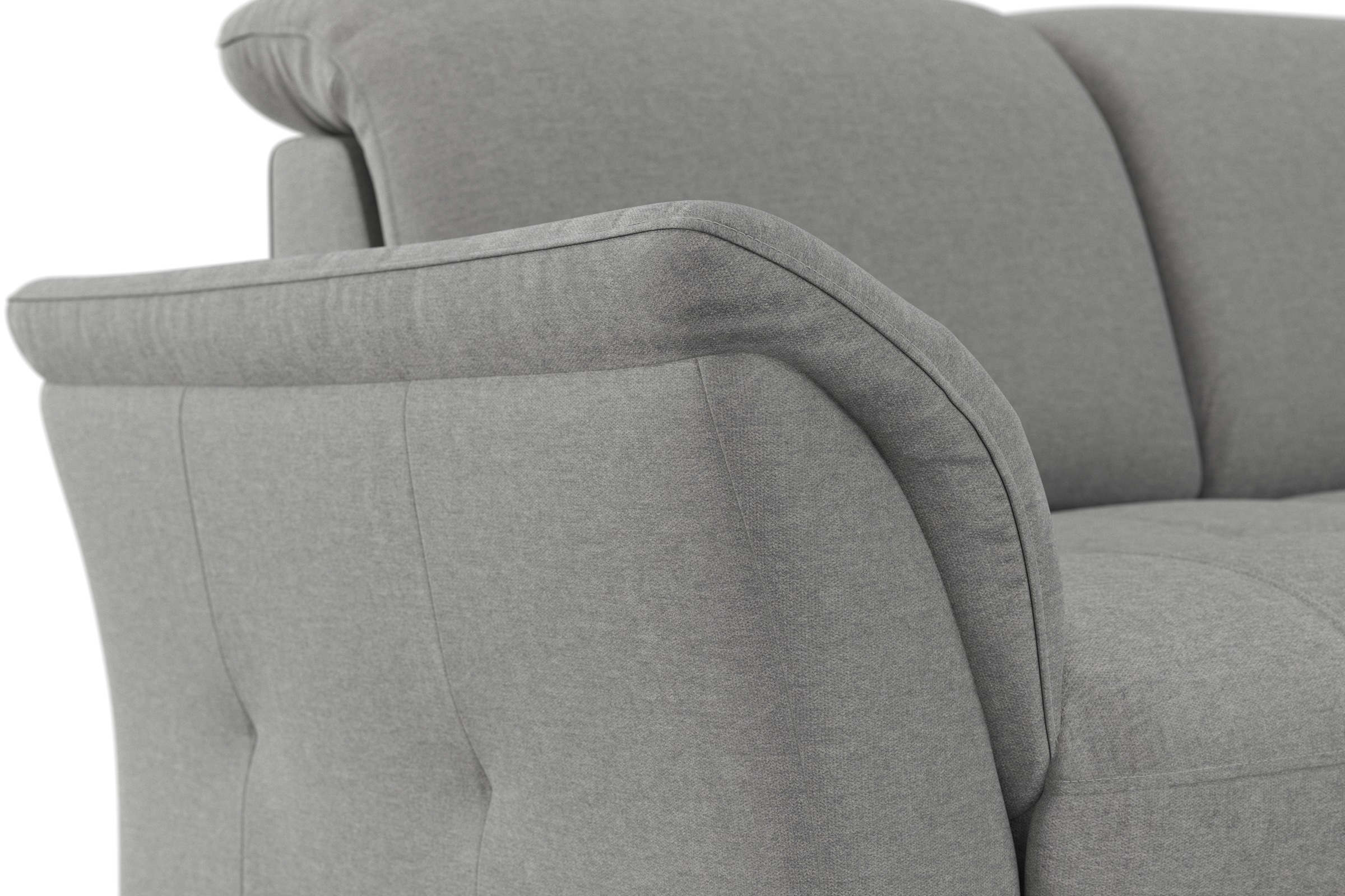 sit&more Ecksofa »Maggiore L-Form«, wahlweise mit Kopfteilverstellung, Bettfunktion und Bettkasten