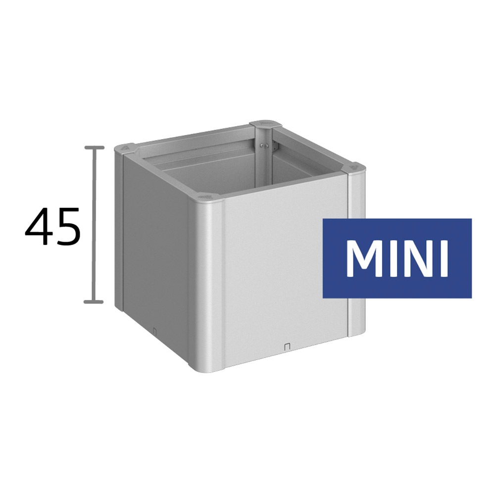 Biohort Hochbeet »BELVEDERE L-Form mini 2, verschiedene Farben« 201x201x45 cm, extrem langlebig, aus Metall