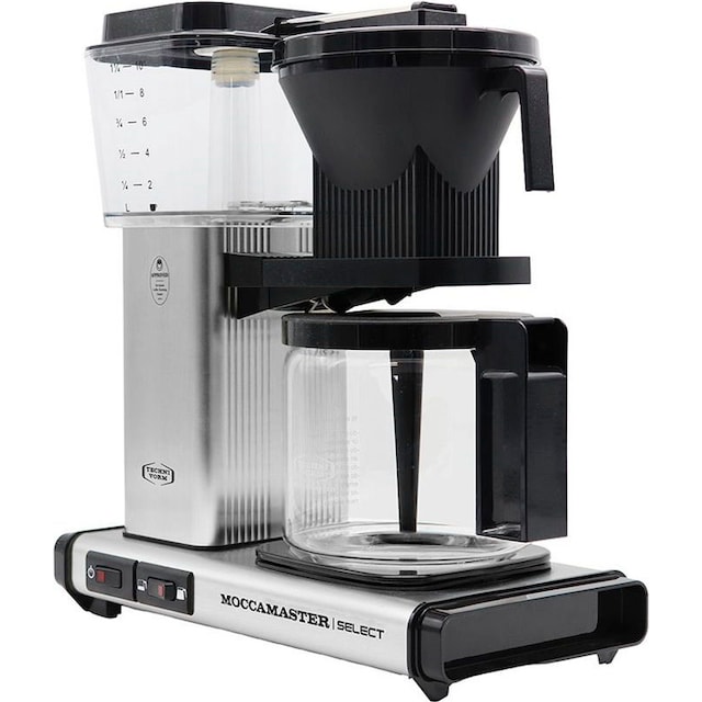 Moccamaster Filterkaffeemaschine »KBG Select brushed«, 1,25 l Kaffeekanne,  Papierfilter, 1x4 bestellen