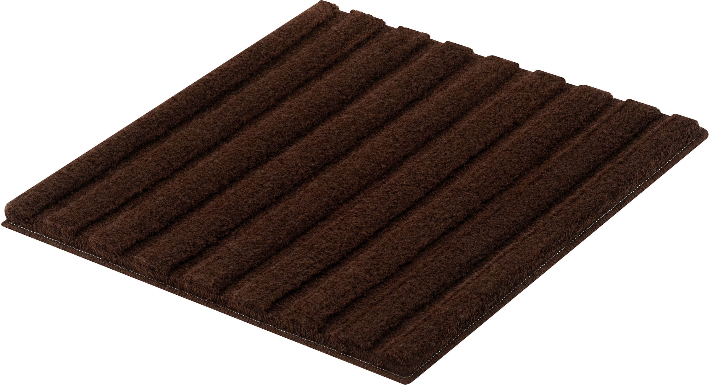 Kleine Wolke Badematte »Cord« Höhe 25 mm rutschhemmend beschichtet fußboden günstig online kaufen