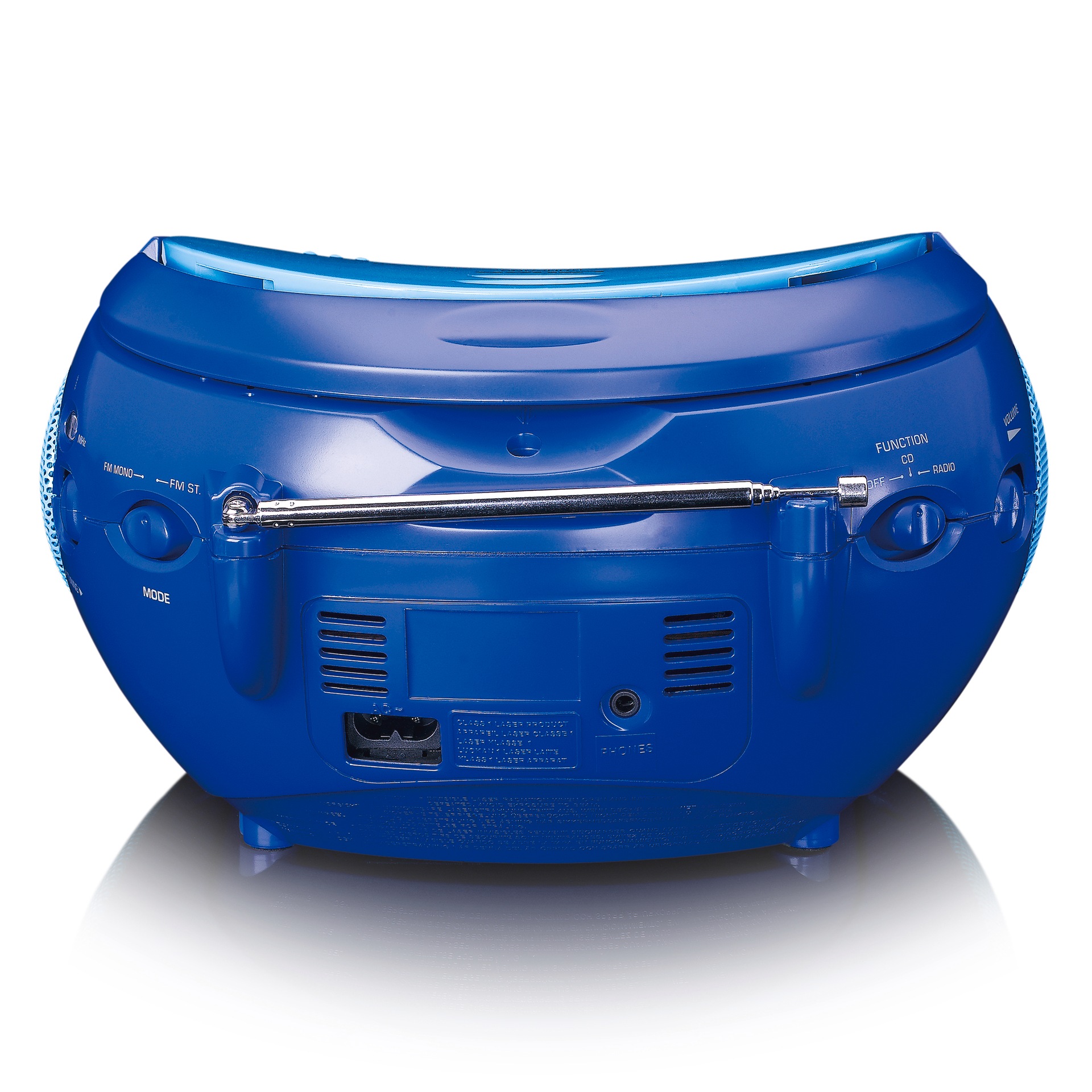 Lenco Boombox »SCD-24 Boombox mit CD Player, FM radio und Stickern«, (Bluetooth FM-Tuner)