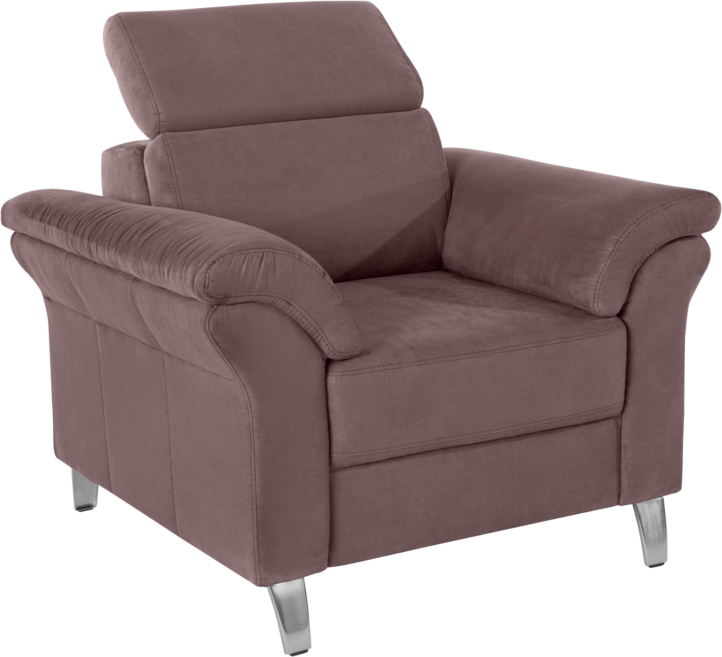 sit&more Sessel »Arngast«, inklusive Federkern und Kopfteilverstellung