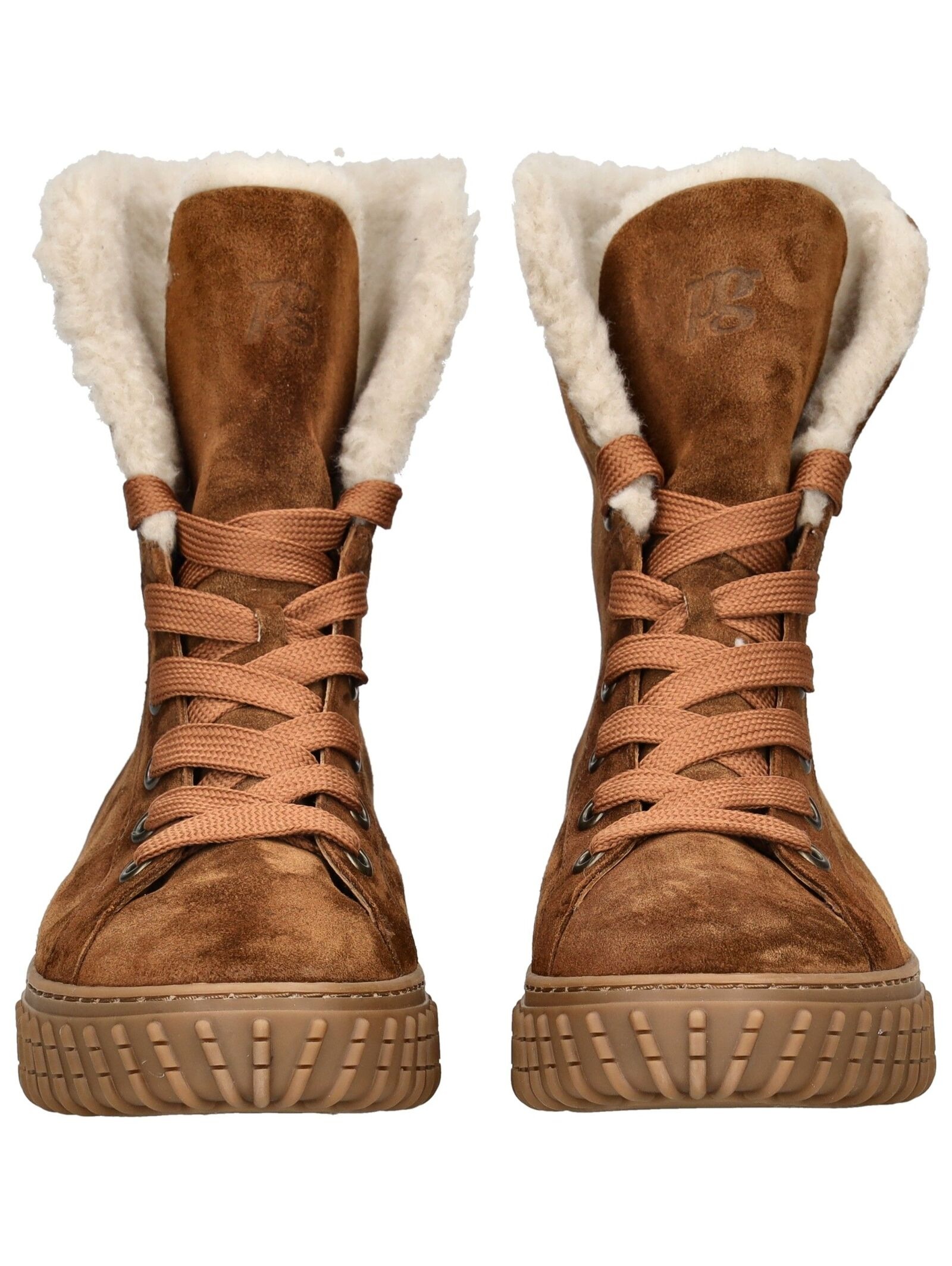 Paul Green Schnürstiefelette »Paul Green Stiefelette Veloursleder«